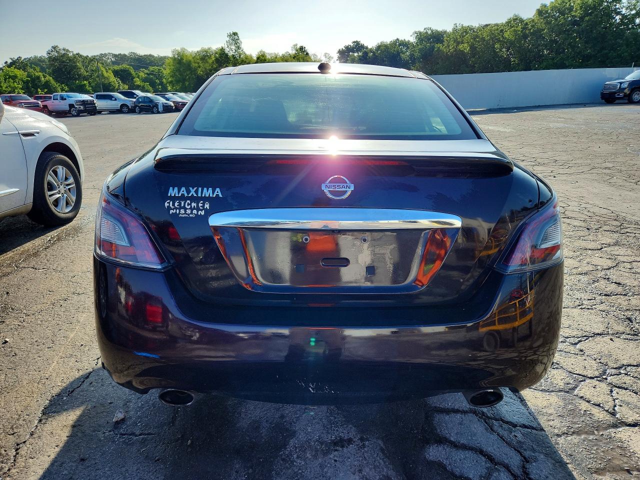 2014 Nissan Maxima 3.5 Sv Maroon vin: 1N4AA5AP2EC431784