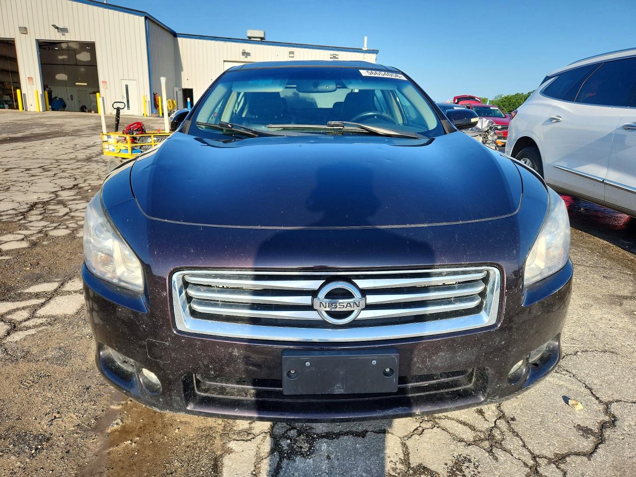 2014 Nissan Maxima 3.5 Sv Maroon vin: 1N4AA5AP2EC431784