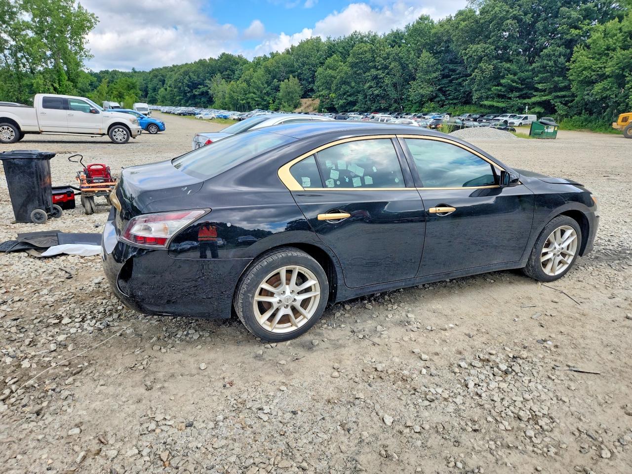 2014 Nissan Maxima 3.5 S Black vin: 1N4AA5AP2EC435897