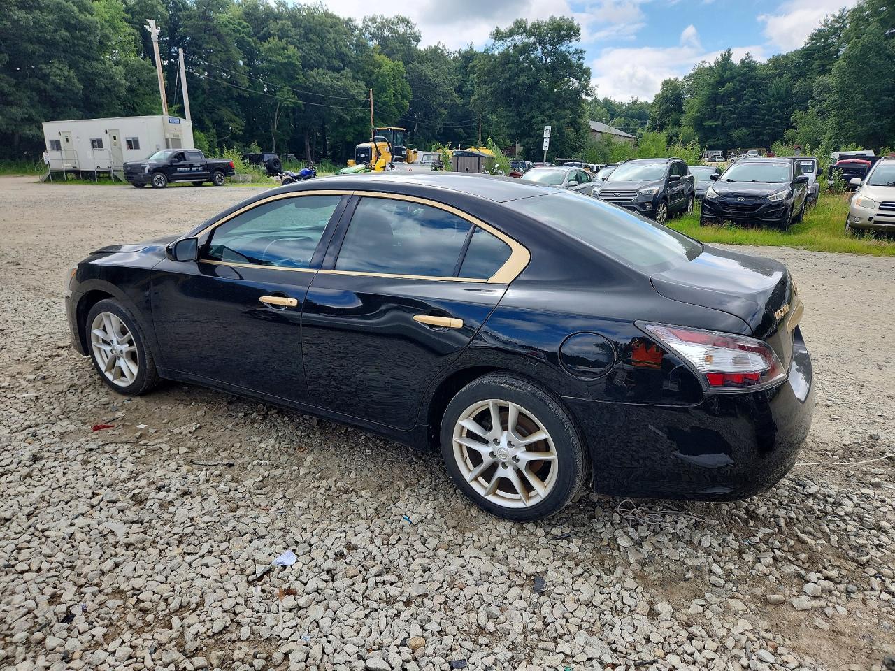 2014 Nissan Maxima 3.5 S Black vin: 1N4AA5AP2EC435897