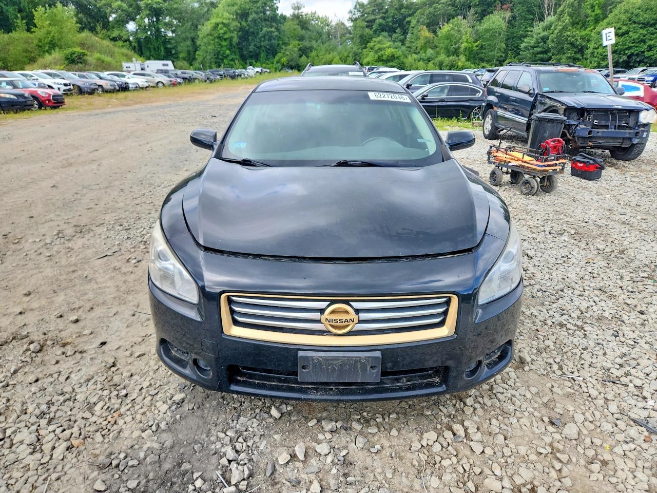 2014 Nissan Maxima 3.5 S Black vin: 1N4AA5AP2EC435897