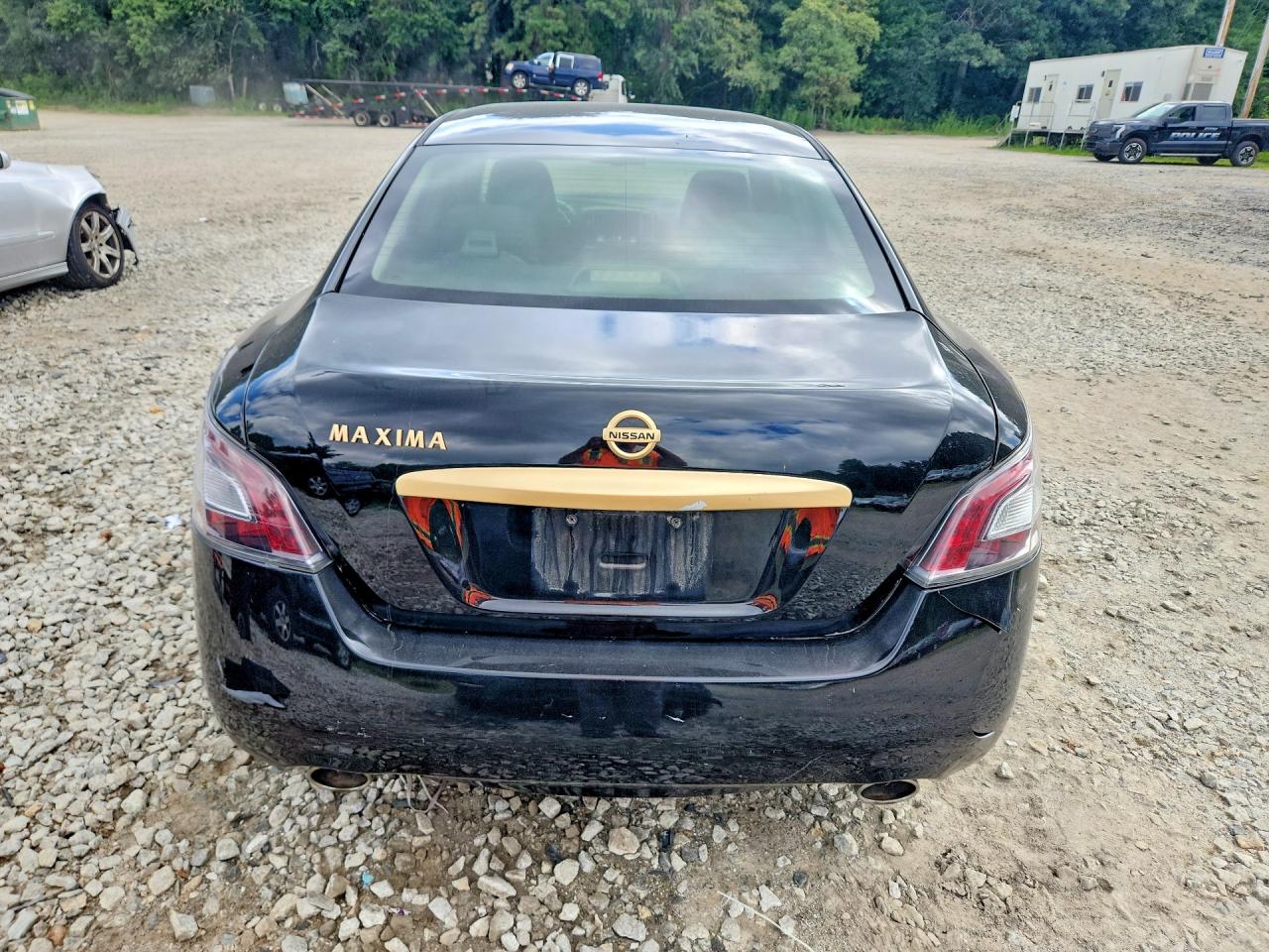 2014 Nissan Maxima 3.5 S Black vin: 1N4AA5AP2EC435897