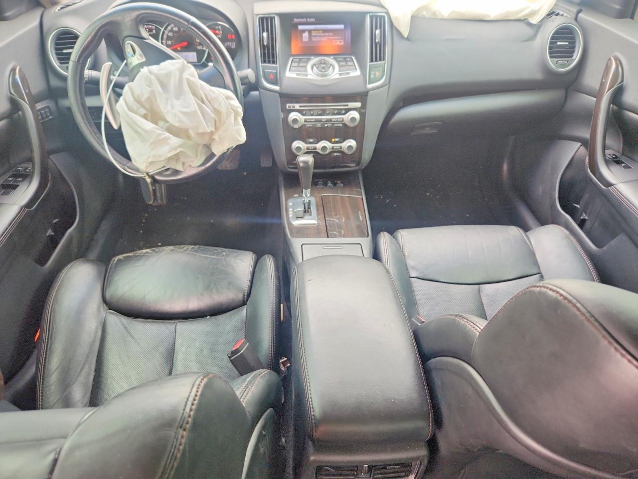 2014 Nissan Maxima 3.5 Sv White vin: 1N4AA5AP2EC436449