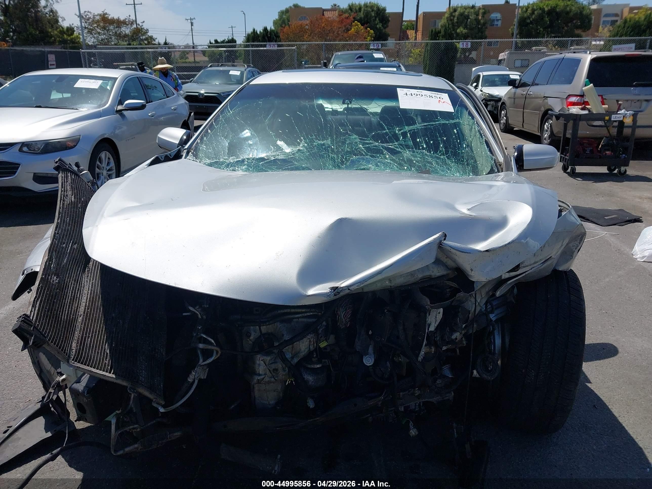 2014 Nissan Maxima 3.5 S/3.5 Sv Silver vin: 1N4AA5AP2EC445118