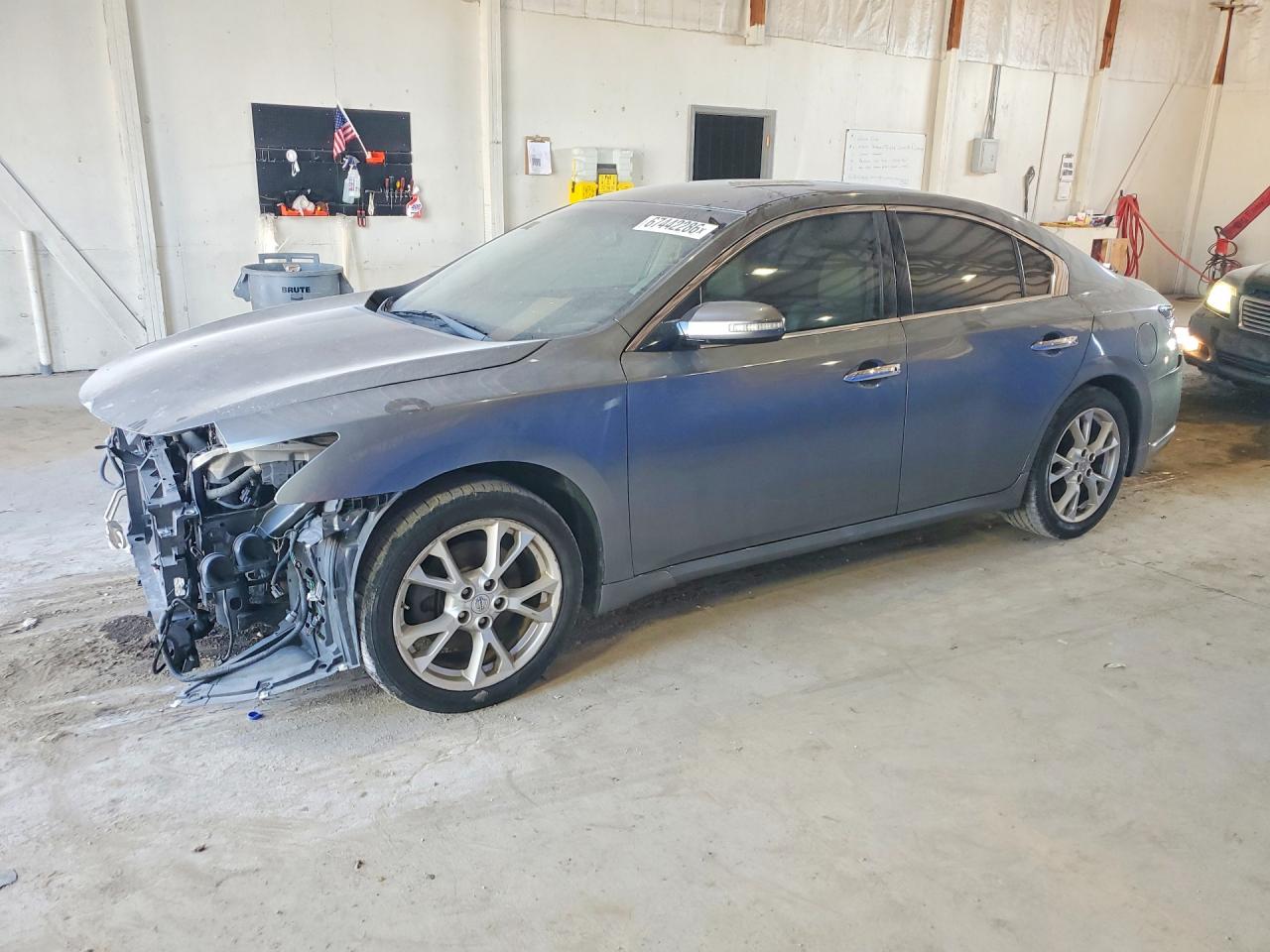 2014 Nissan Maxima 3.5 S Gray vin: 1N4AA5AP2EC460735