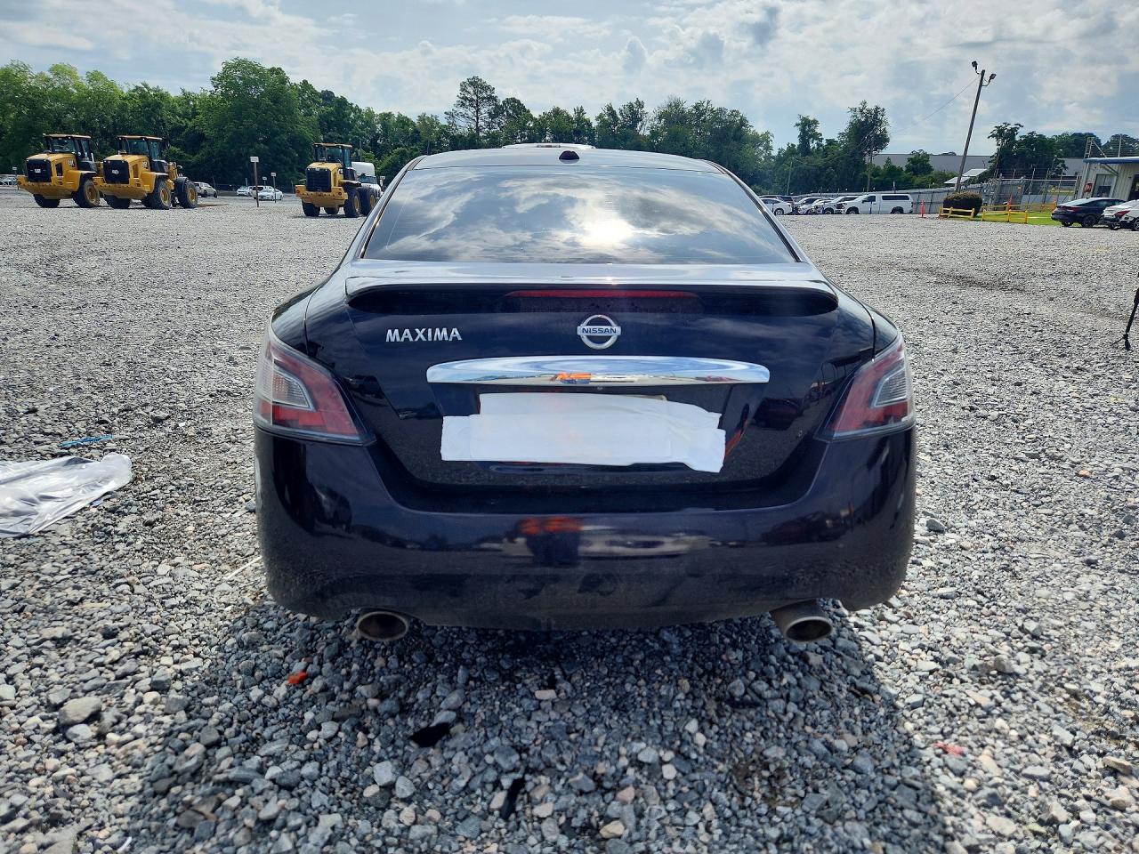 2014 Nissan Maxima 3.5 Sv Black vin: 1N4AA5AP2EC462825