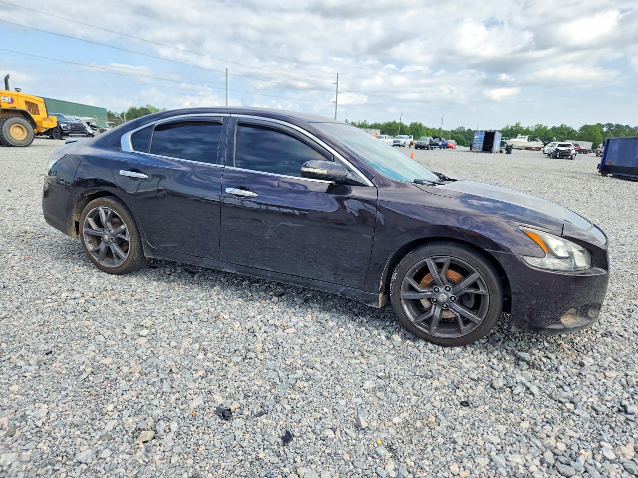 2014 Nissan Maxima 3.5 Sv Black vin: 1N4AA5AP2EC462825