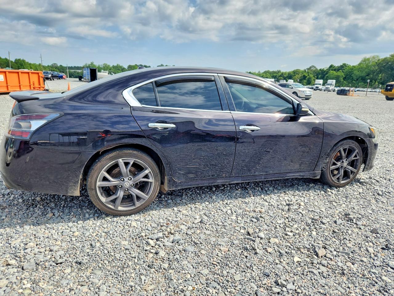 2014 Nissan Maxima 3.5 Sv Black vin: 1N4AA5AP2EC462825