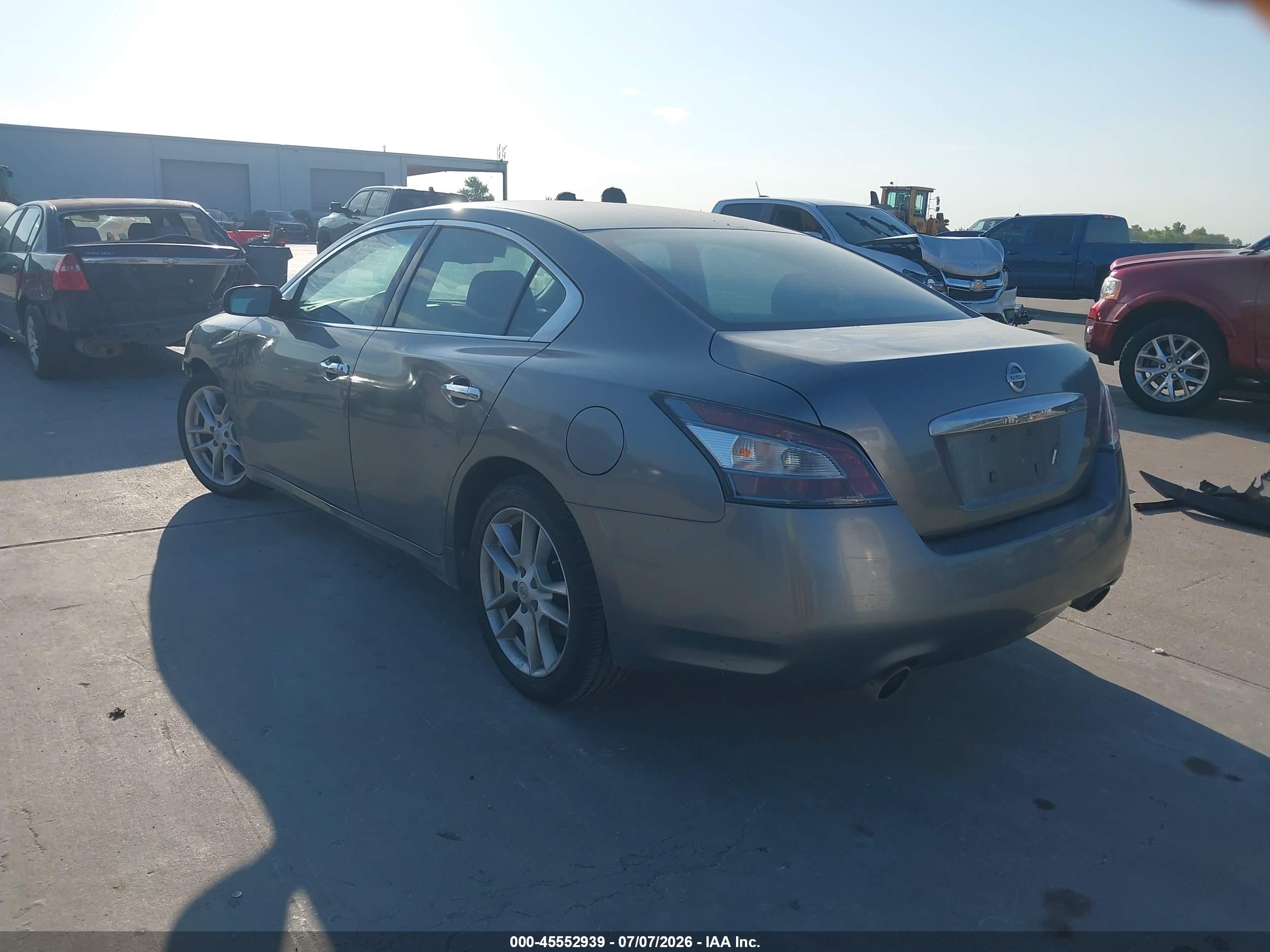2014 Nissan Maxima 3.5 S/3.5 Sv Gray vin: 1N4AA5AP2EC462954