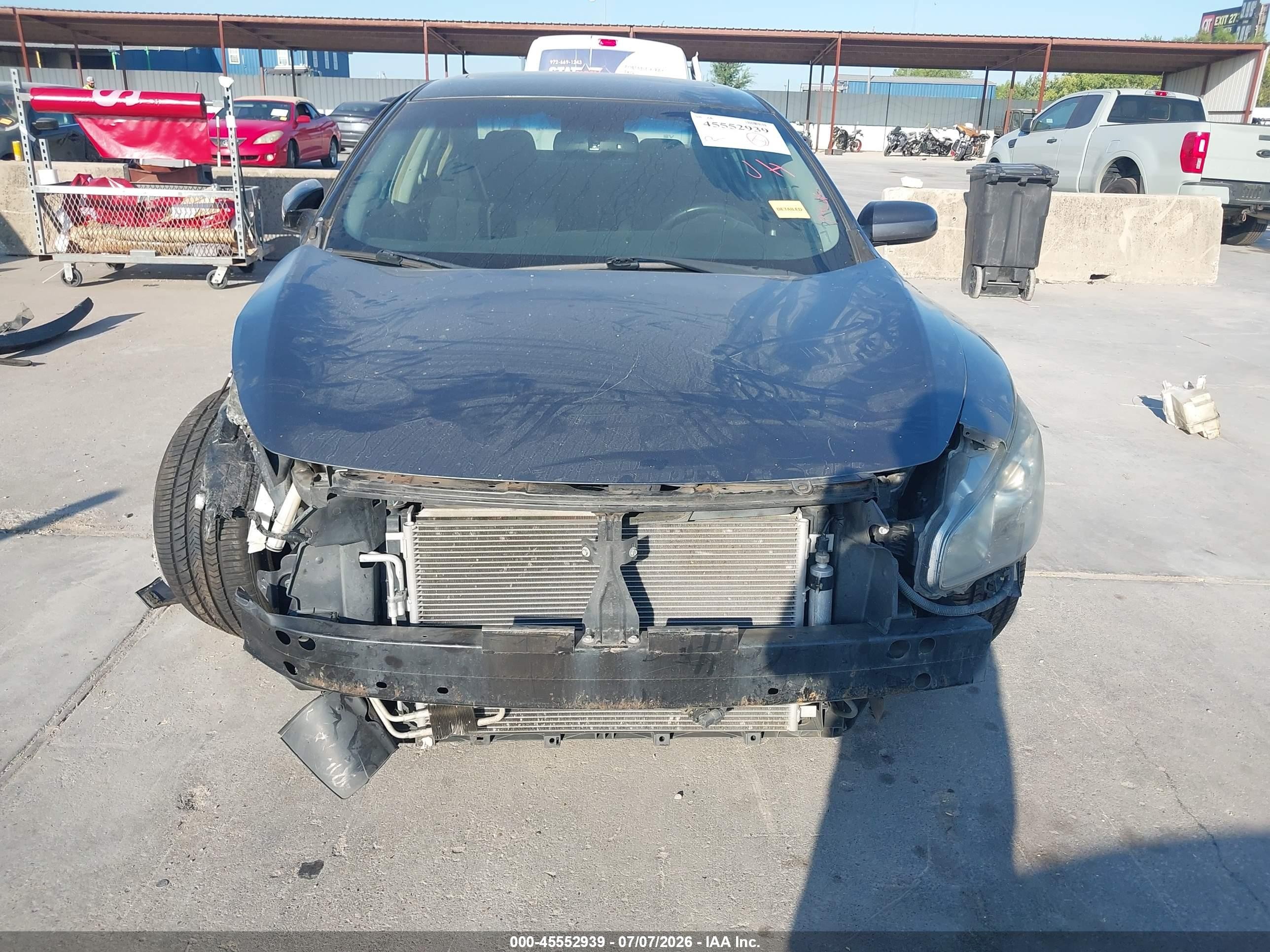 2014 Nissan Maxima 3.5 S/3.5 Sv Gray vin: 1N4AA5AP2EC462954