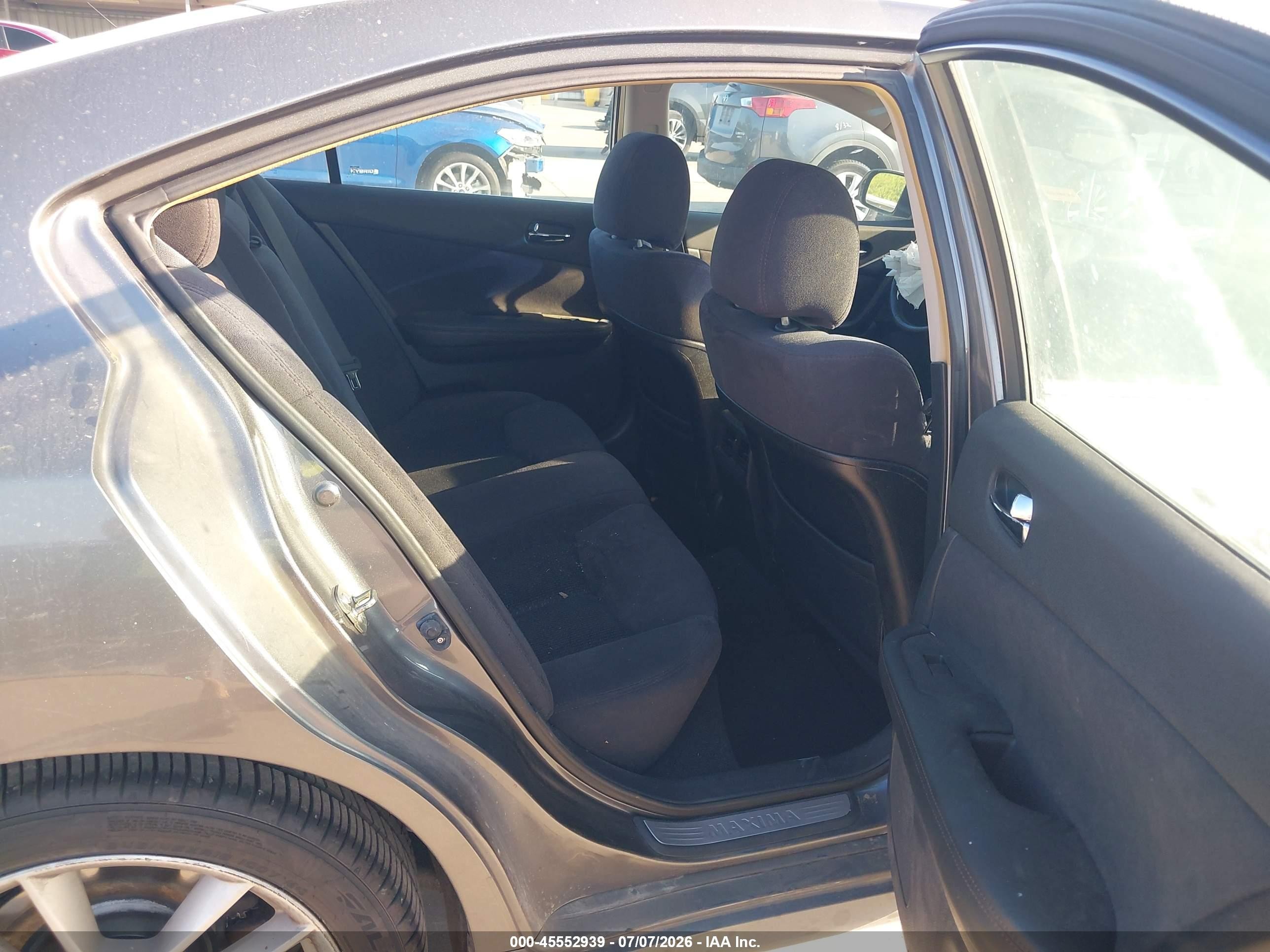 2014 Nissan Maxima 3.5 S/3.5 Sv Gray vin: 1N4AA5AP2EC462954