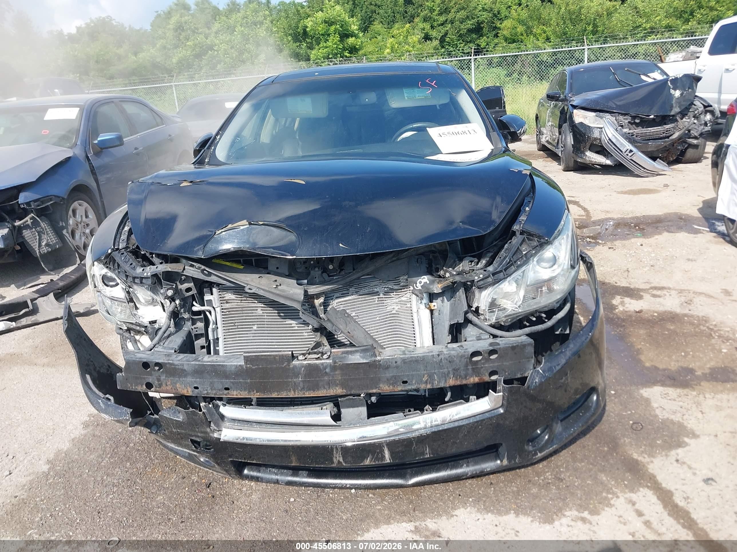 2014 Nissan Maxima 3.5 Sv Black vin: 1N4AA5AP2EC463361