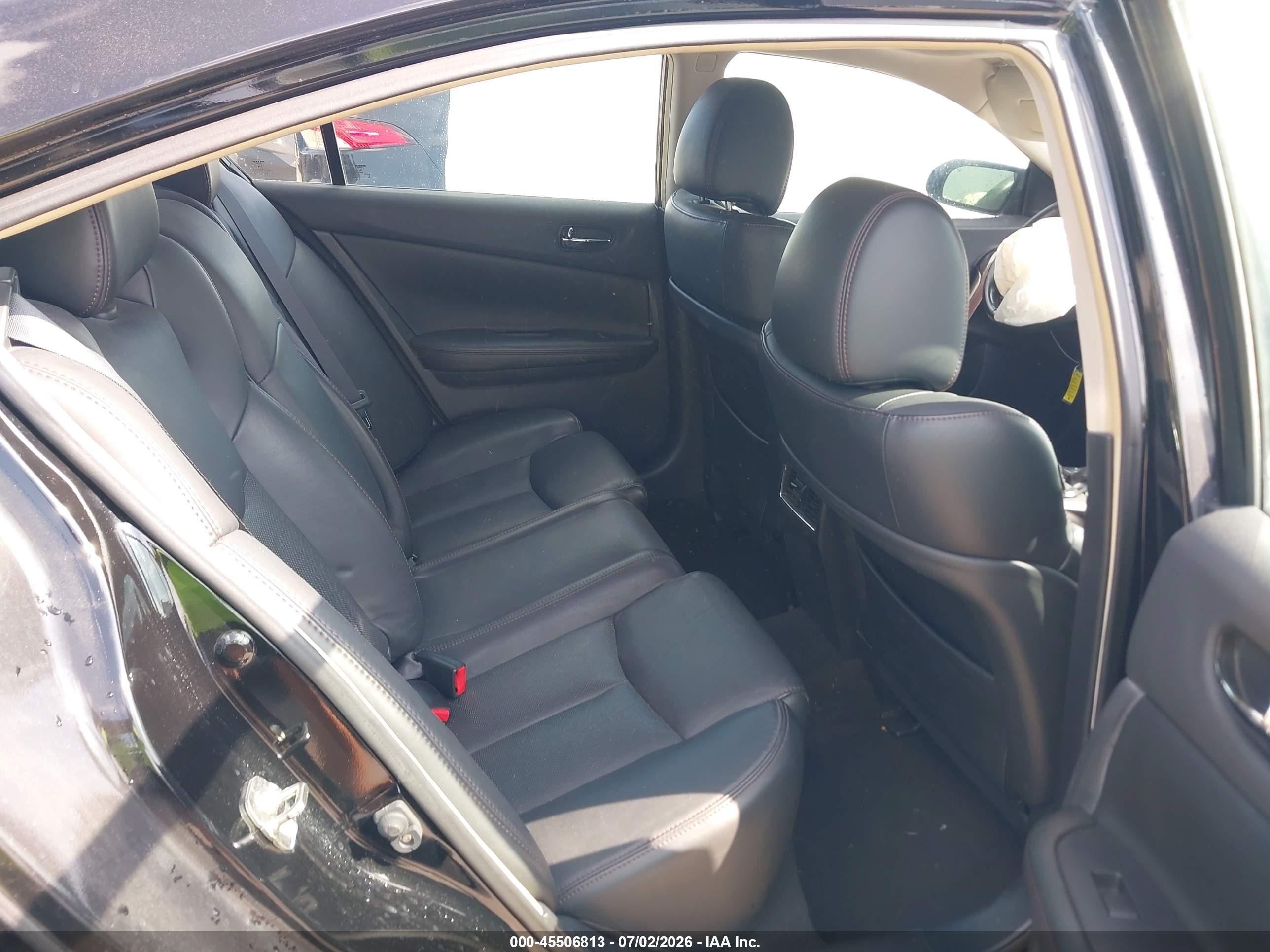 2014 Nissan Maxima 3.5 Sv Black vin: 1N4AA5AP2EC463361
