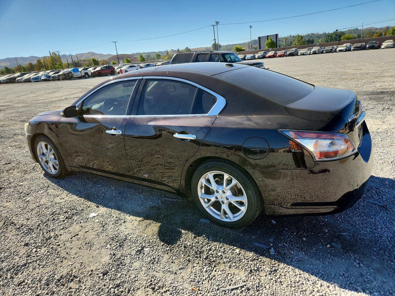 2014 Nissan Maxima 3.5 Sv Maroon vin: 1N4AA5AP2EC469449