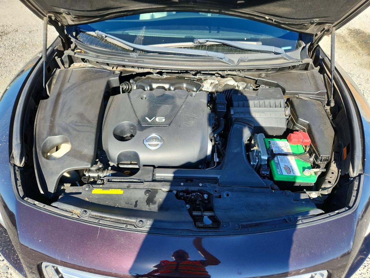 2014 Nissan Maxima 3.5 Sv Maroon vin: 1N4AA5AP2EC469449
