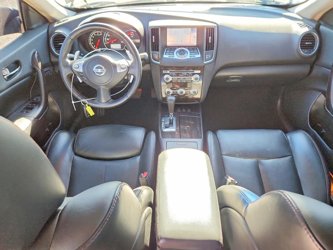 2014 Nissan Maxima 3.5 Sv Maroon vin: 1N4AA5AP2EC469449