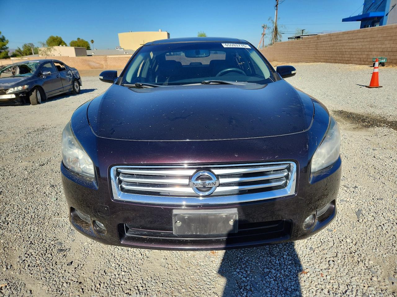 2014 Nissan Maxima 3.5 Sv Maroon vin: 1N4AA5AP2EC469449