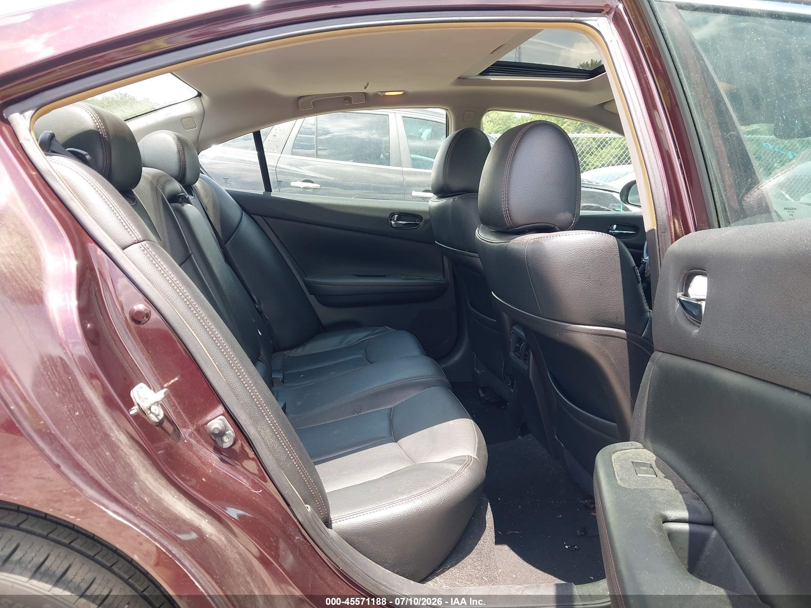 2014 Nissan Maxima 3.5 Sv Maroon vin: 1N4AA5AP2EC470472