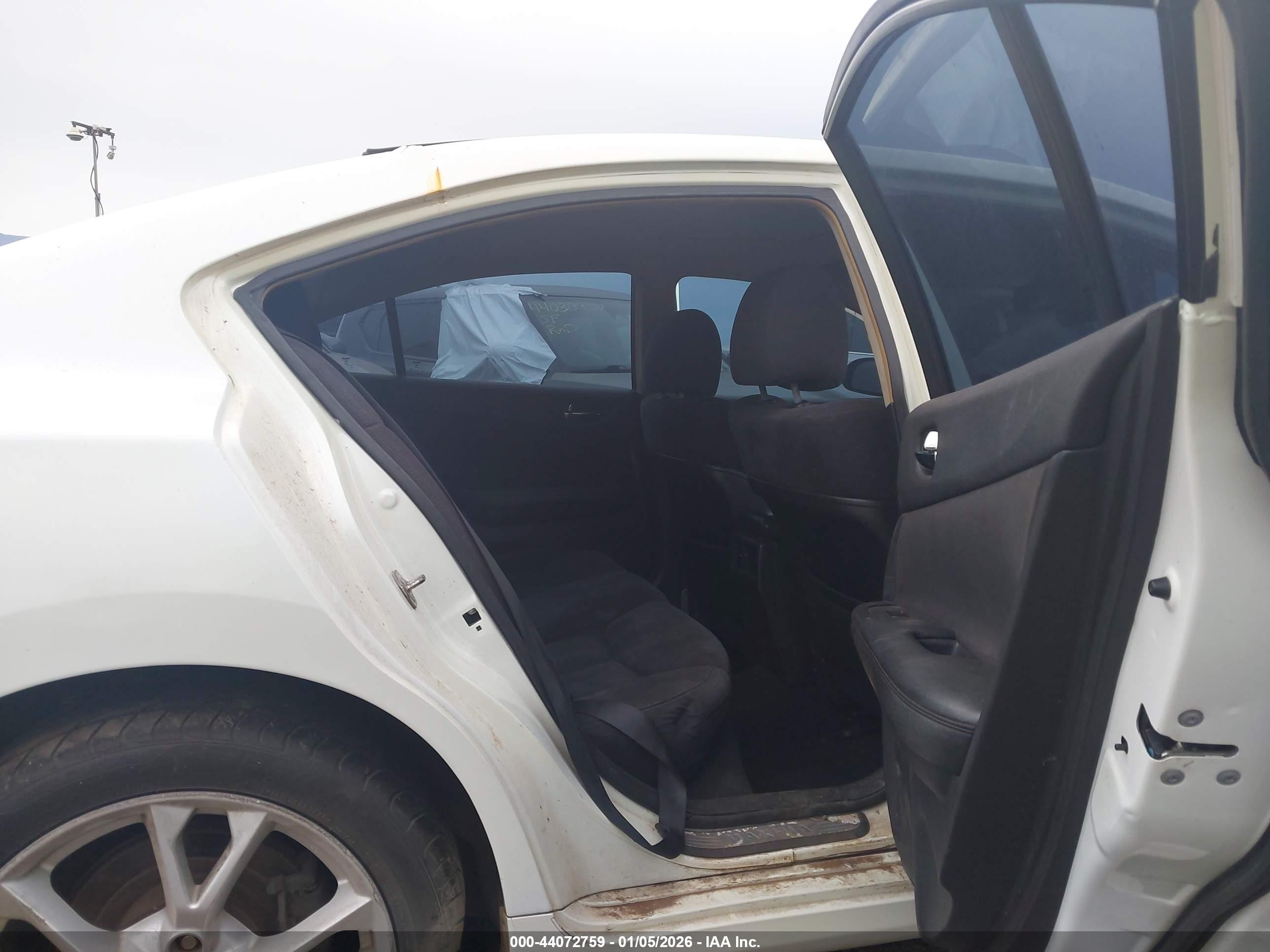 2014 Nissan Maxima 3.5 S White vin: 1N4AA5AP2EC470536