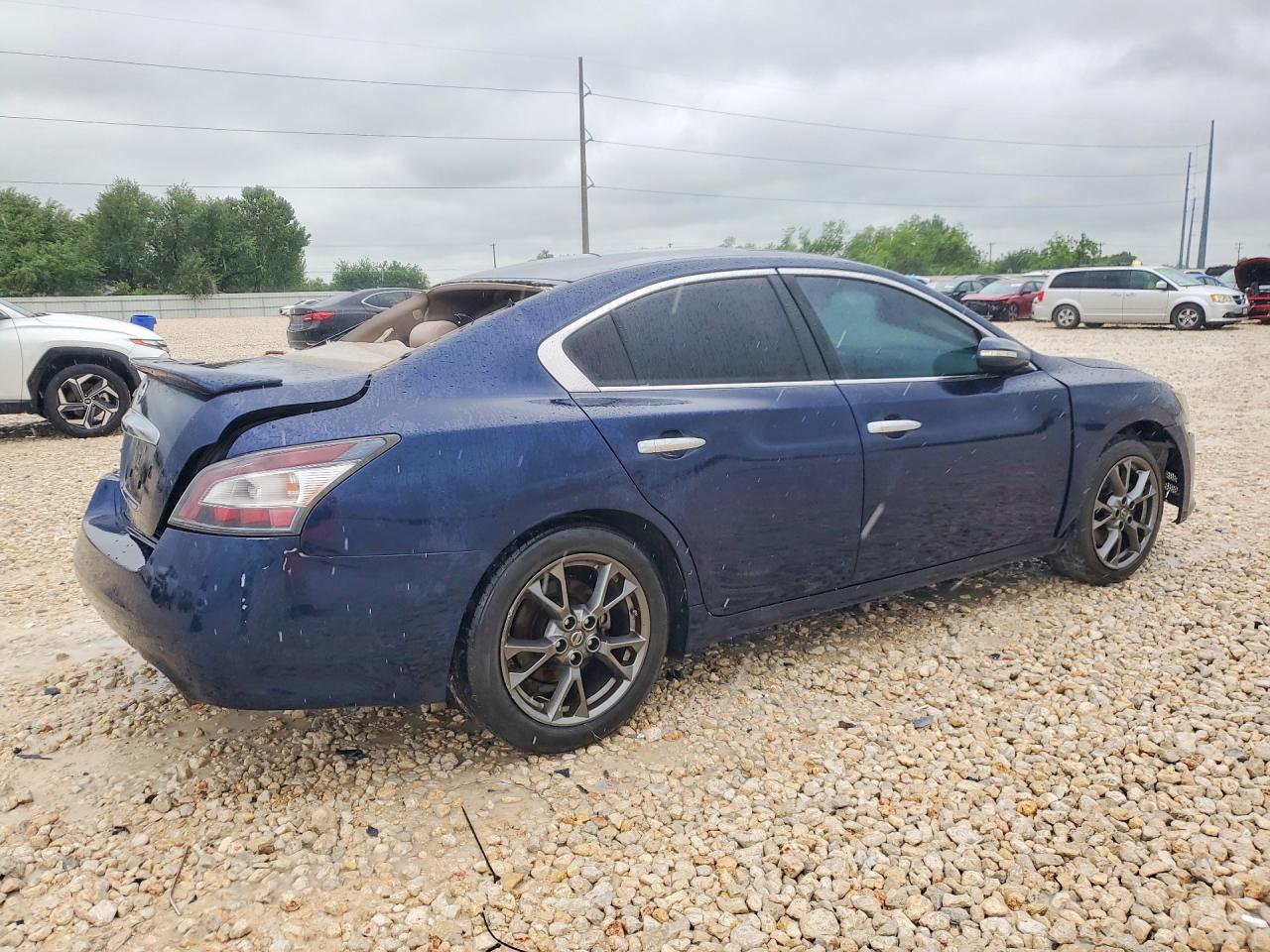 2014 Nissan Maxima 3.5 S Blue vin: 1N4AA5AP2EC476983