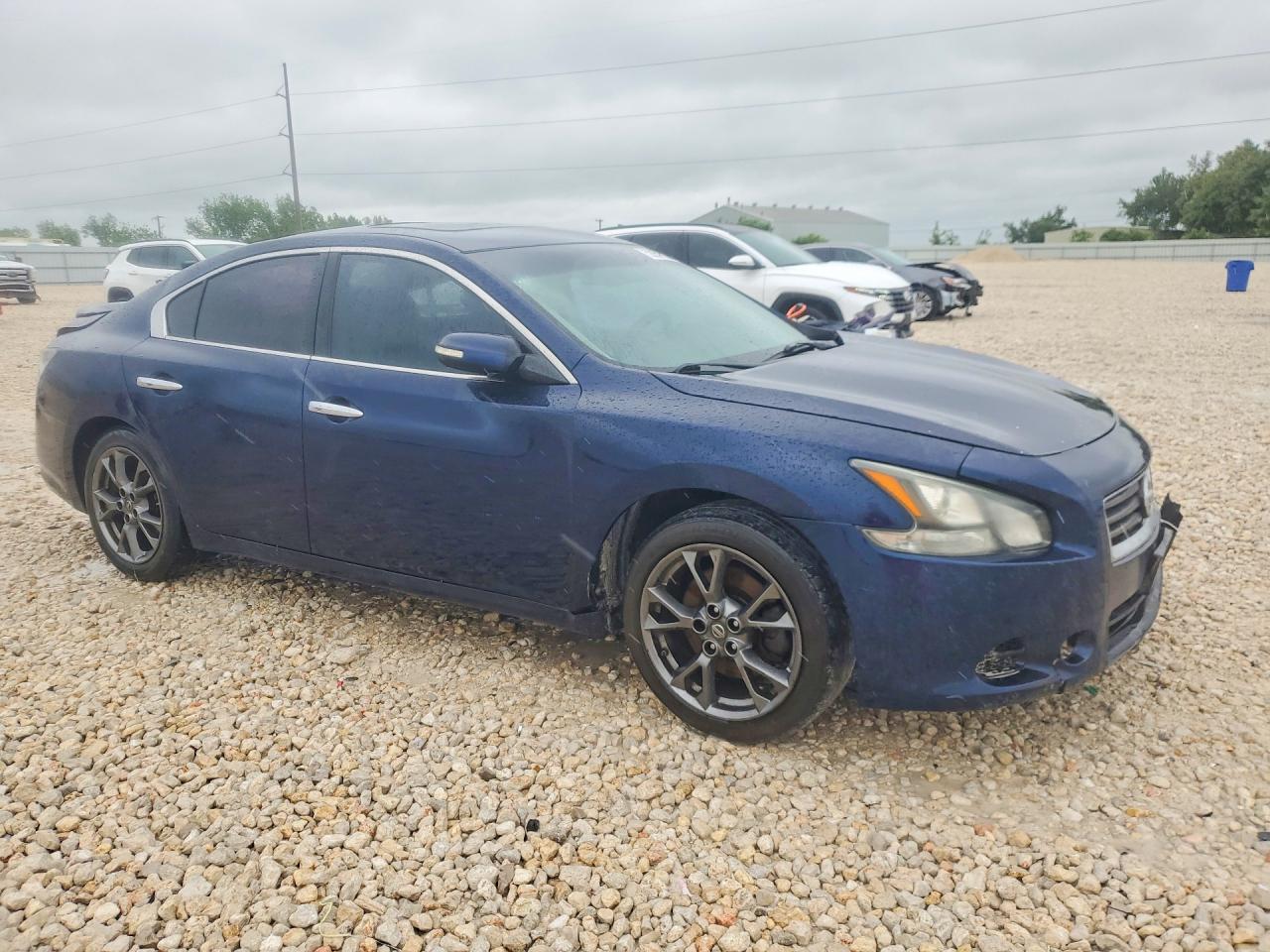 2014 Nissan Maxima 3.5 S Blue vin: 1N4AA5AP2EC476983
