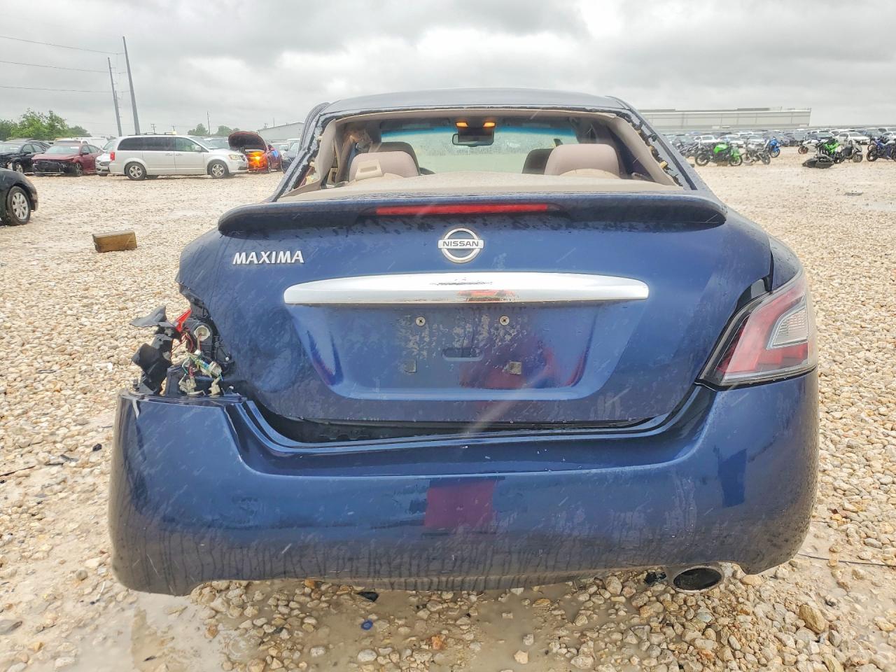 2014 Nissan Maxima 3.5 S Blue vin: 1N4AA5AP2EC476983
