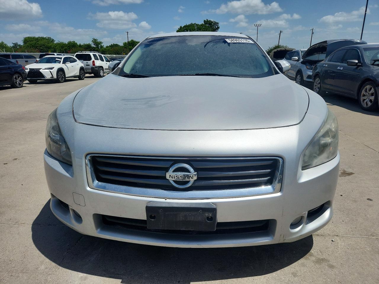 2014 Nissan Maxima 3.5 Sv Silver vin: 1N4AA5AP2EC479804