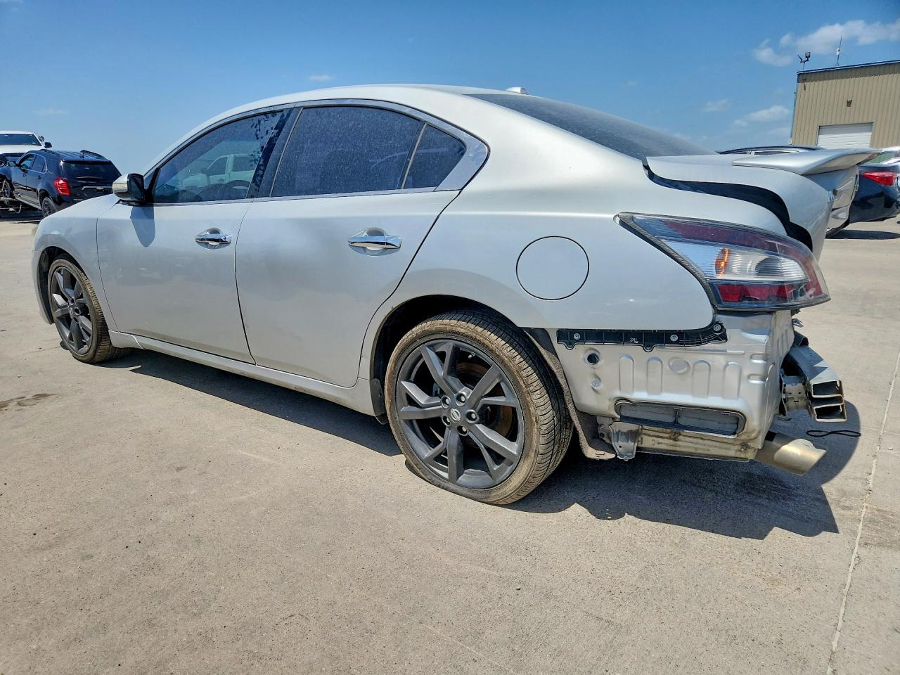 2014 Nissan Maxima 3.5 Sv Silver vin: 1N4AA5AP2EC479804