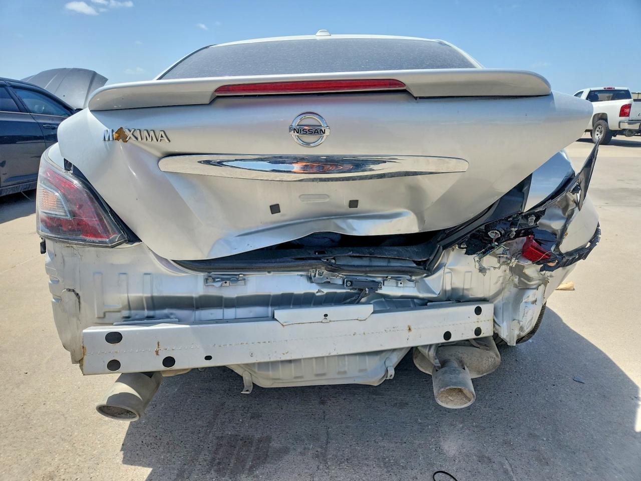 2014 Nissan Maxima 3.5 Sv Silver vin: 1N4AA5AP2EC479804