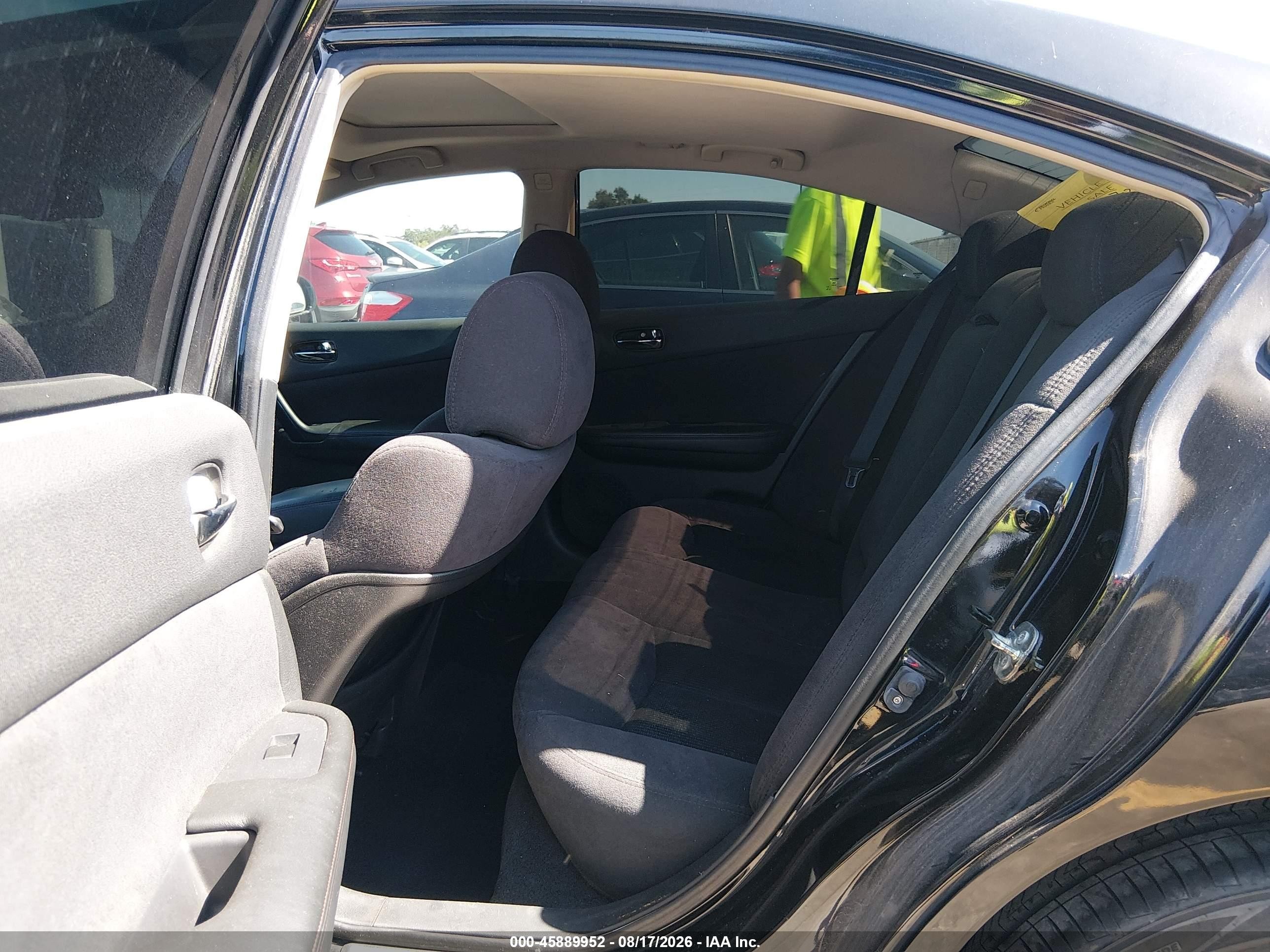 2014 Nissan Maxima 3.5 S Черный vin: 1N4AA5AP2EC482122