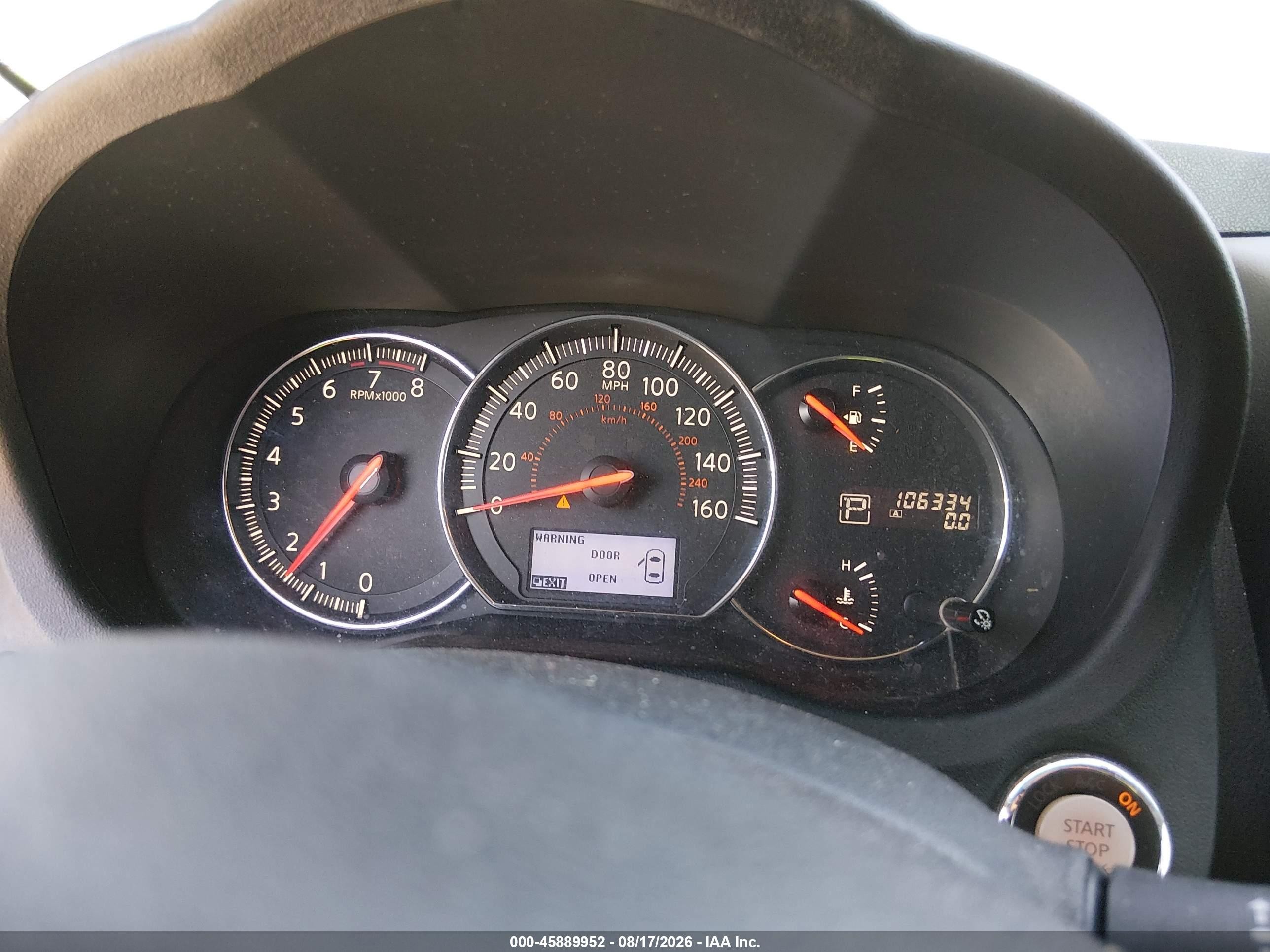 2014 Nissan Maxima 3.5 S Черный vin: 1N4AA5AP2EC482122