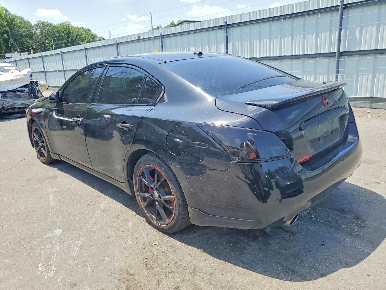 2014 Nissan Maxima 3.5 Sv Black vin: 1N4AA5AP2EC482329