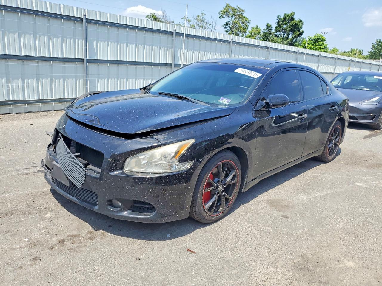 2014 Nissan Maxima 3.5 Sv Black vin: 1N4AA5AP2EC482329