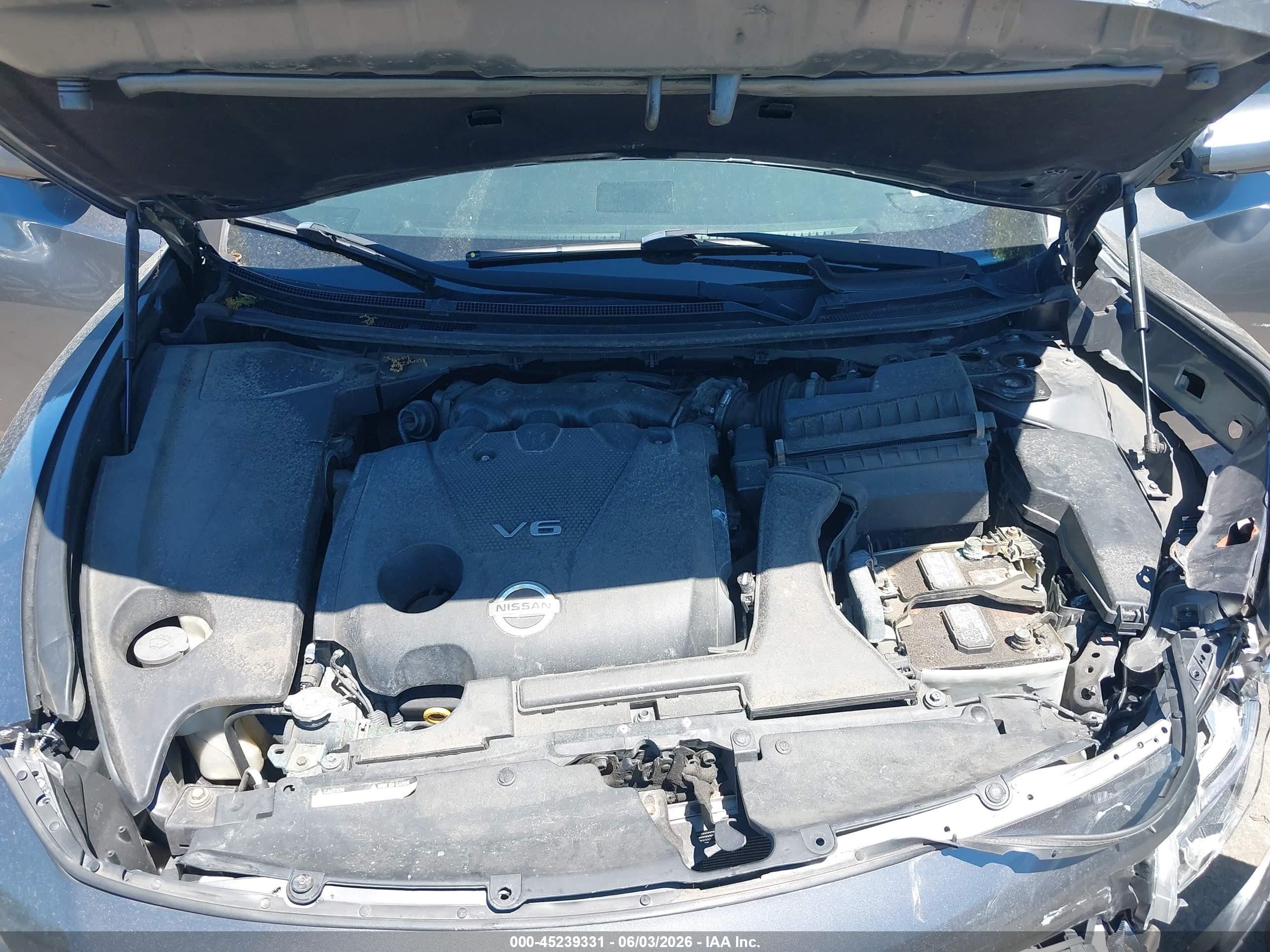 2014 Nissan Maxima 3.5 Sv Gray vin: 1N4AA5AP2EC483092