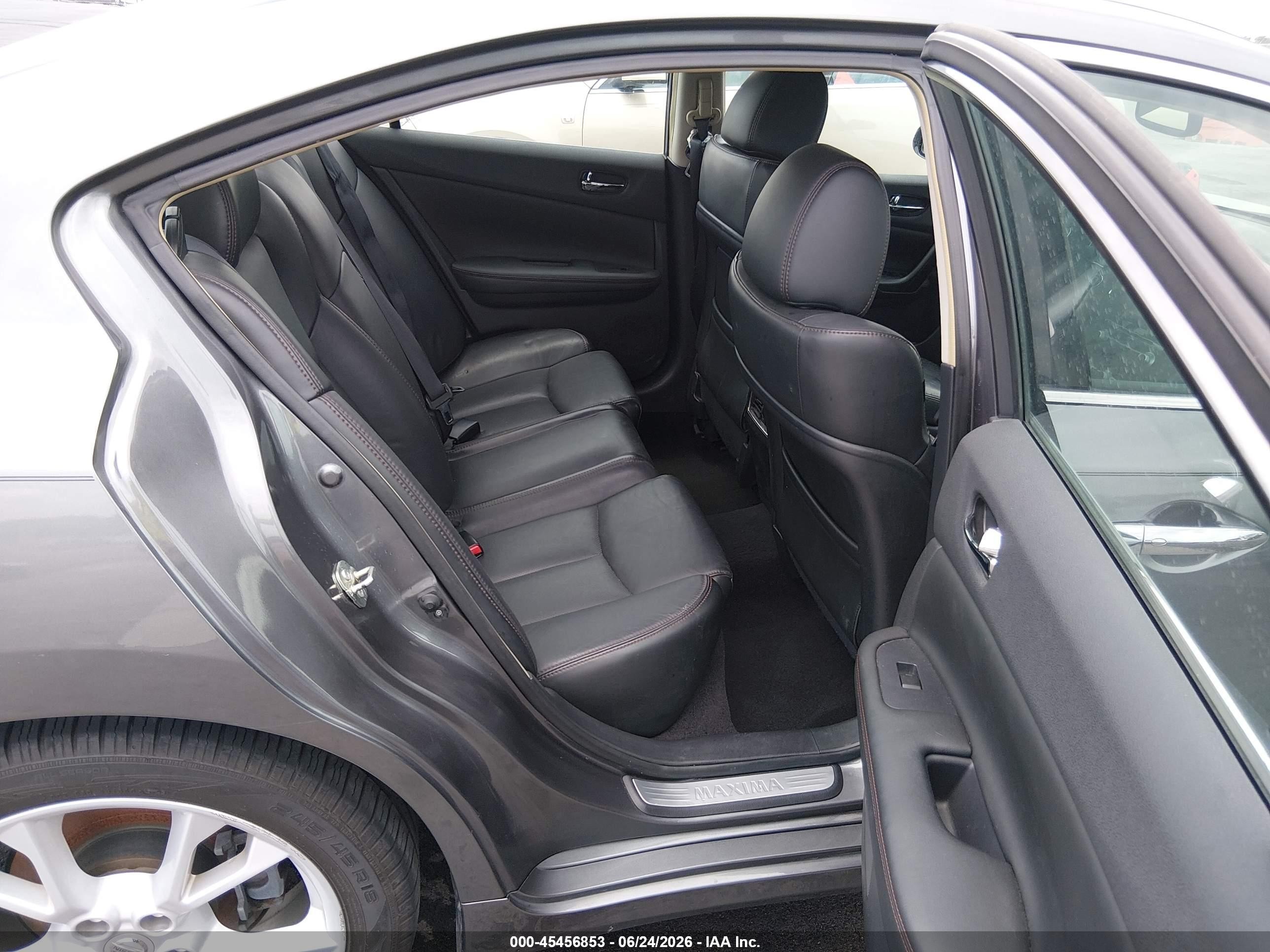 2014 Nissan Maxima 3.5 Sv Gray vin: 1N4AA5AP2EC485702