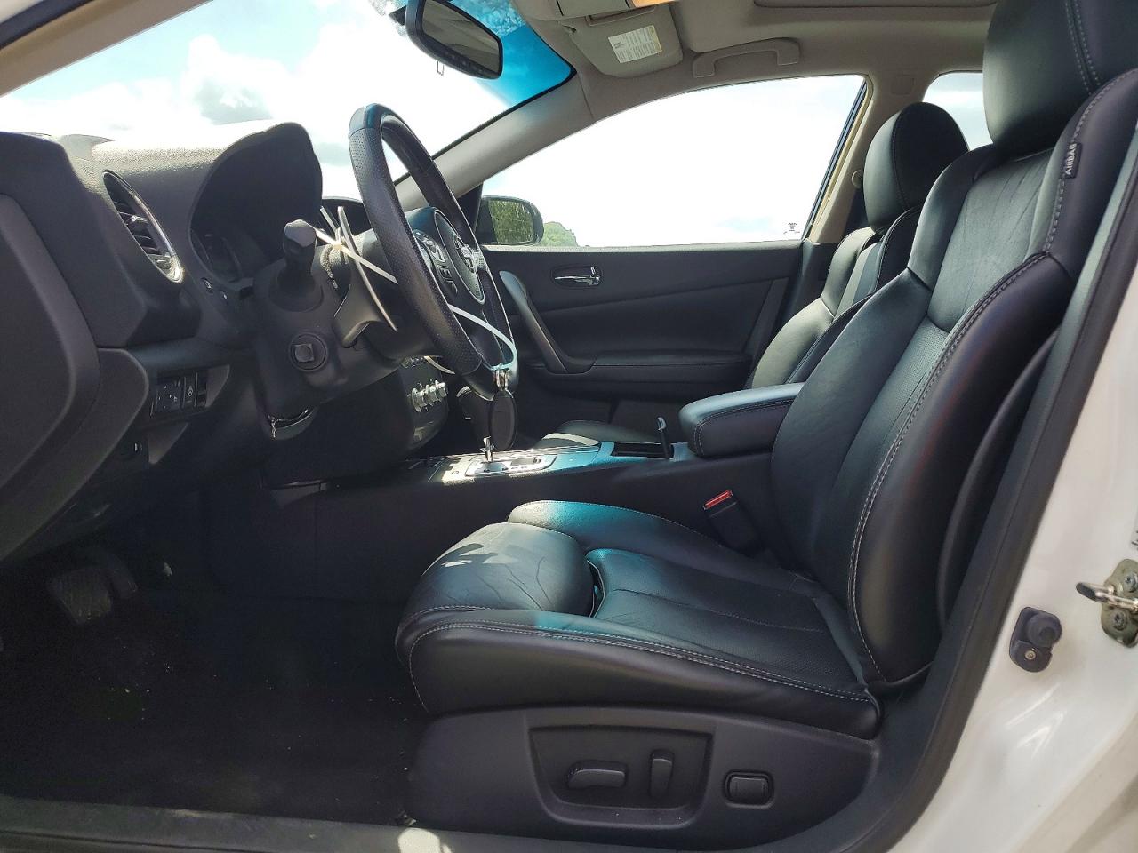 2014 Nissan Maxima 3.5 Sv Белый vin: 1N4AA5AP2EC486297