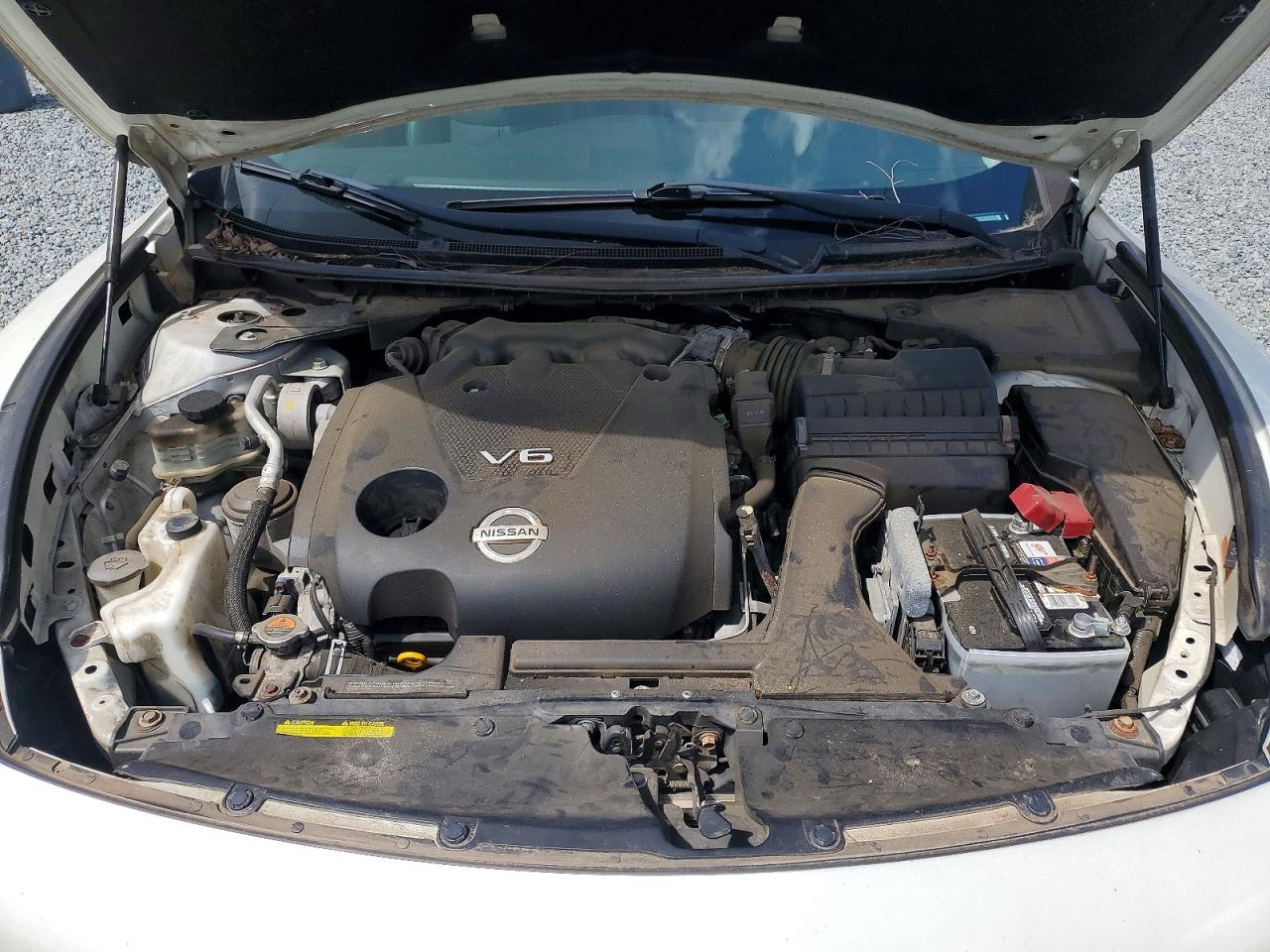 2014 Nissan Maxima 3.5 Sv Белый vin: 1N4AA5AP2EC486297