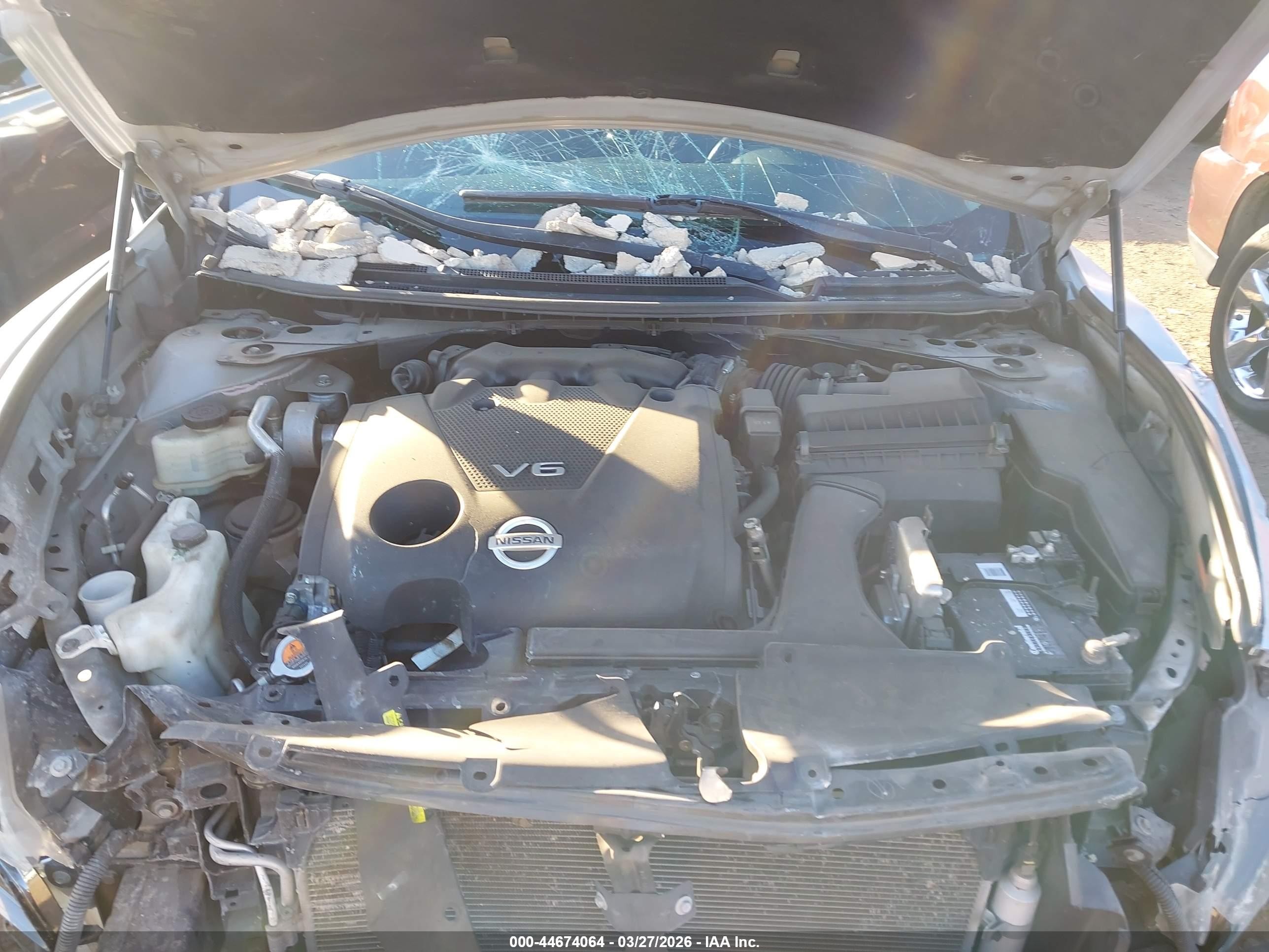 2014 Nissan Maxima 3.5 Sv Silver vin: 1N4AA5AP2EC487899