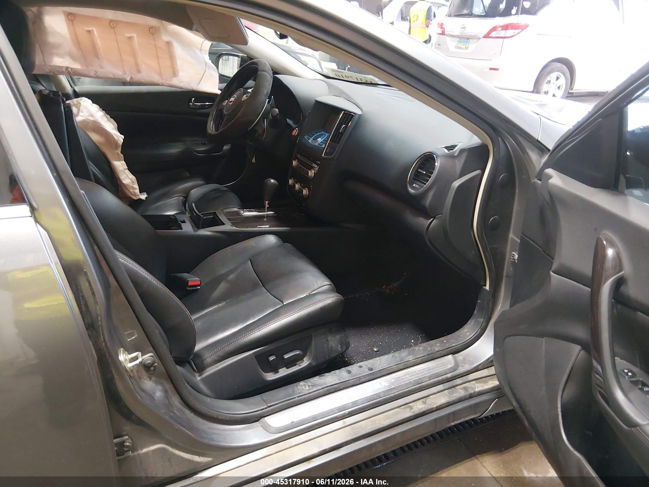 2014 Nissan Maxima 3.5 Sv Gray vin: 1N4AA5AP2EC488518