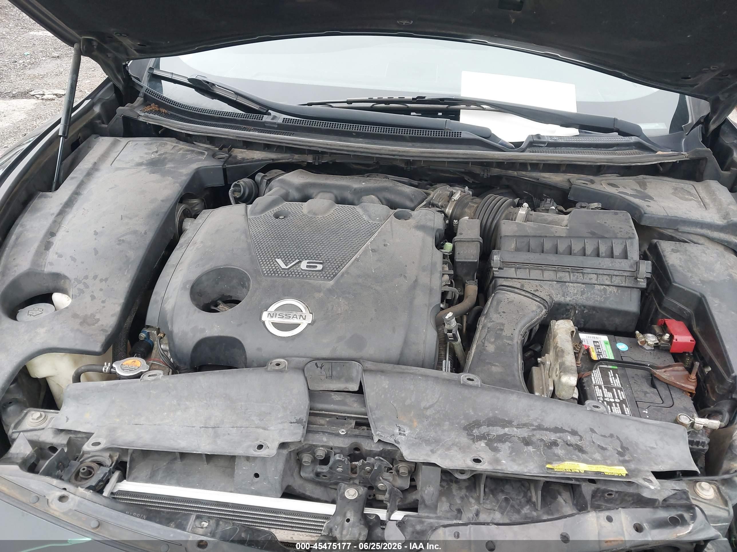 2014 Nissan Maxima 3.5 S/3.5 Sv Black vin: 1N4AA5AP2EC488597