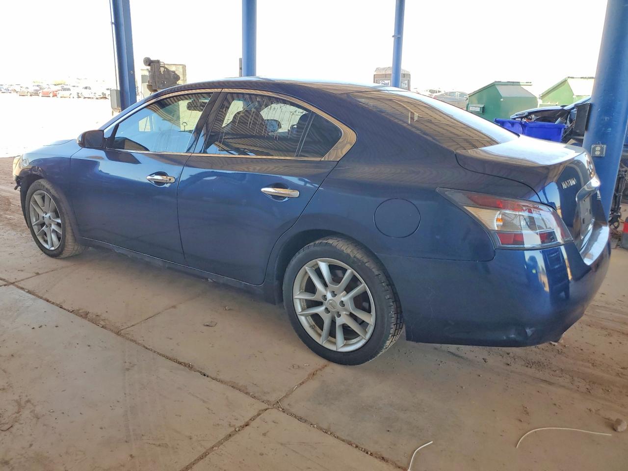 2014 Nissan Maxima 3.5 S Синий vin: 1N4AA5AP2EC493282