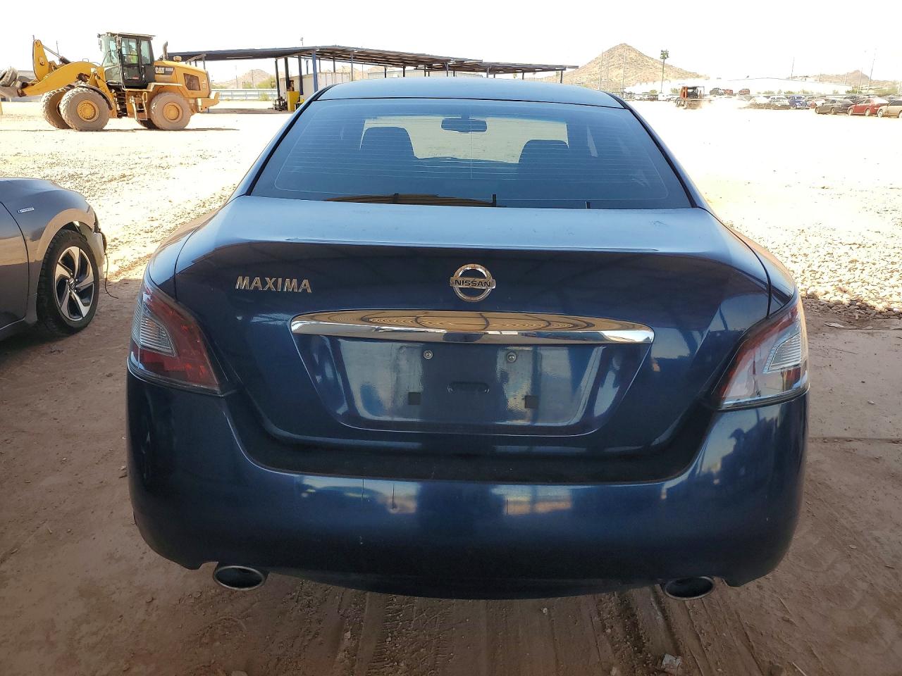 2014 Nissan Maxima 3.5 S Синий vin: 1N4AA5AP2EC493282