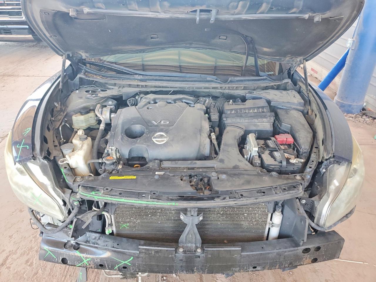 2014 Nissan Maxima 3.5 S Синий vin: 1N4AA5AP2EC493282
