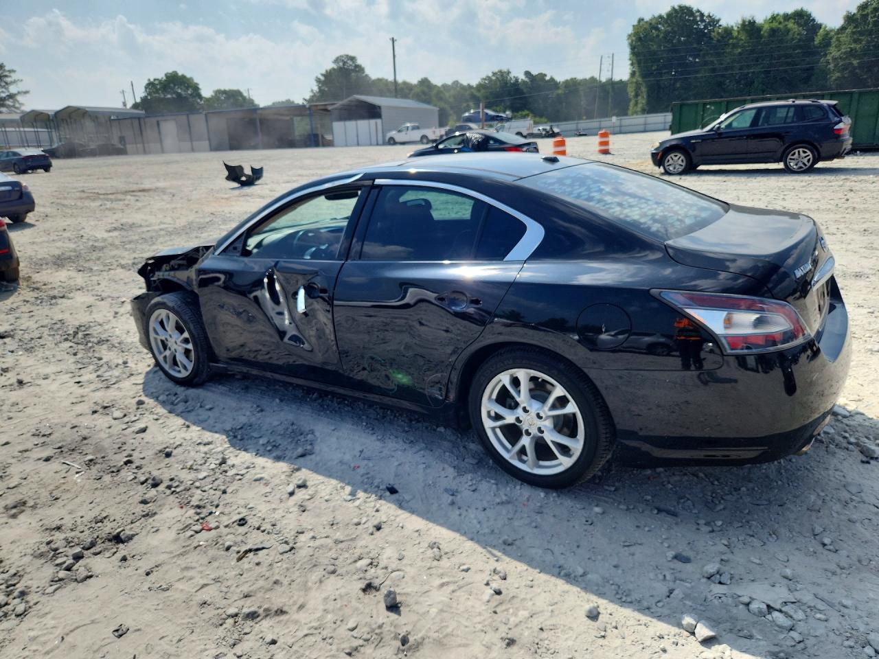 2014 Nissan Maxima 3.5 Sv Black vin: 1N4AA5AP2EC905569