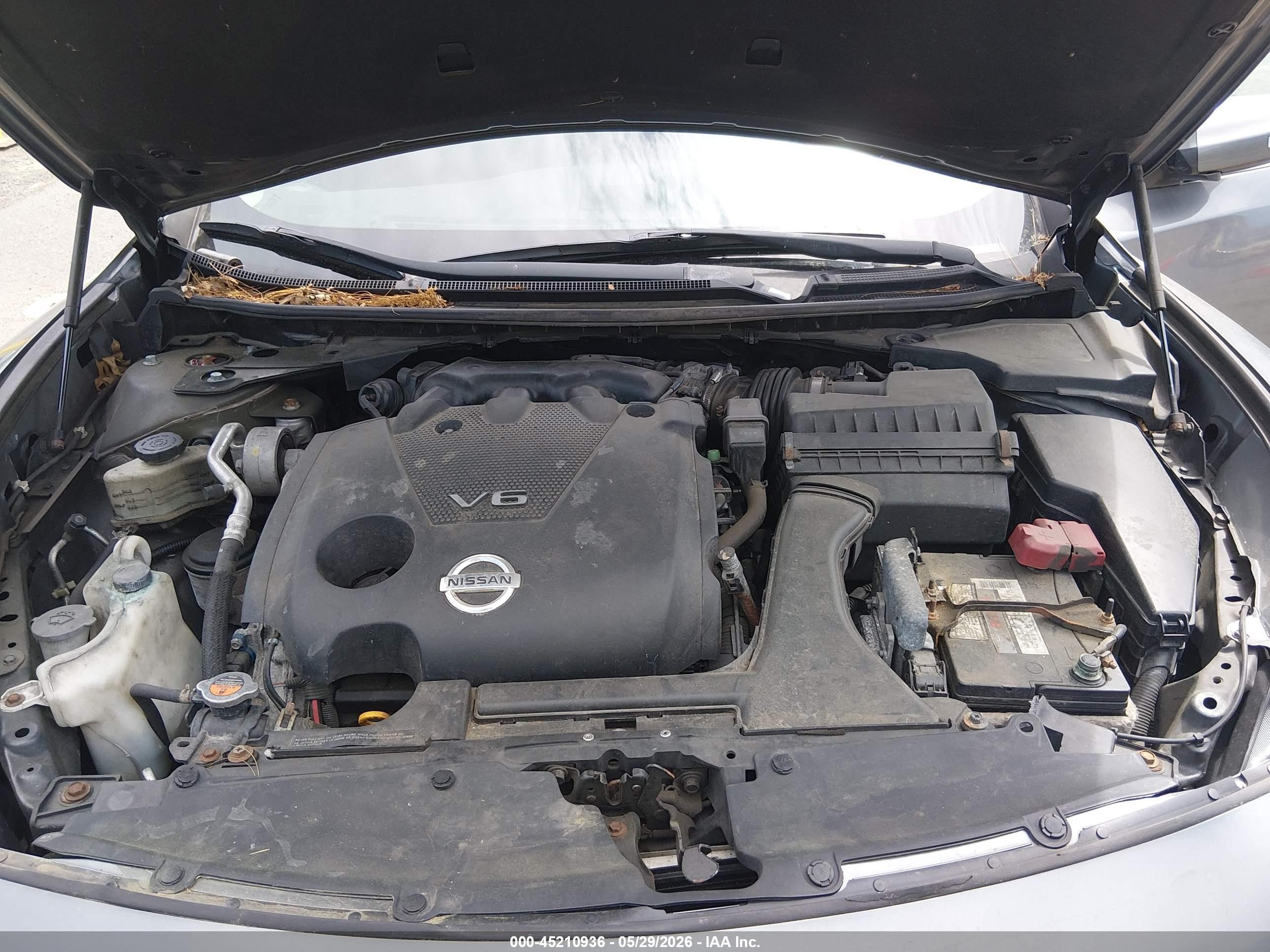 2014 Nissan Maxima 3.5 Sv Gray vin: 1N4AA5AP2EC908407