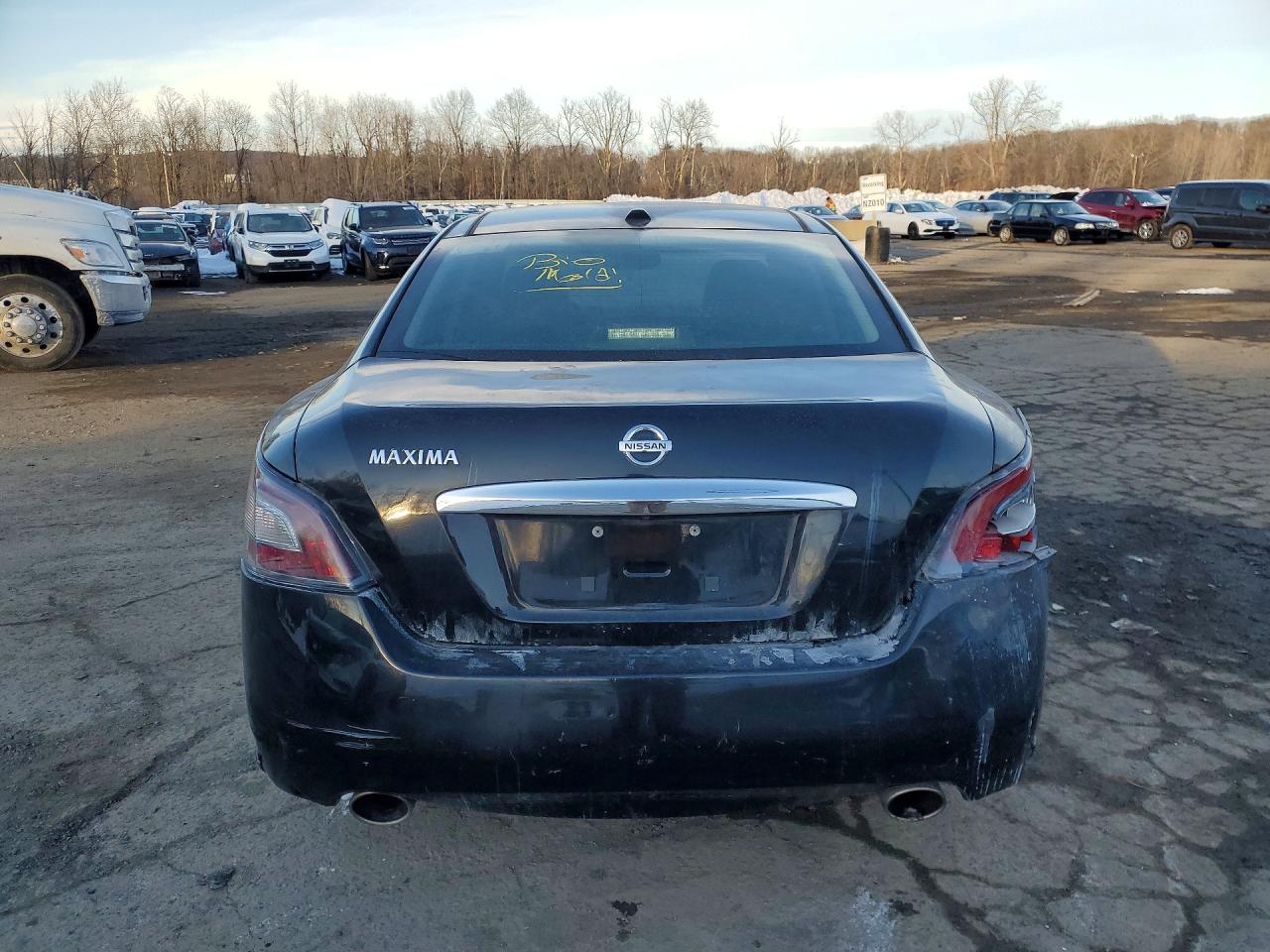2014 Nissan Maxima Black vin: 1N4AA5AP2EC909038