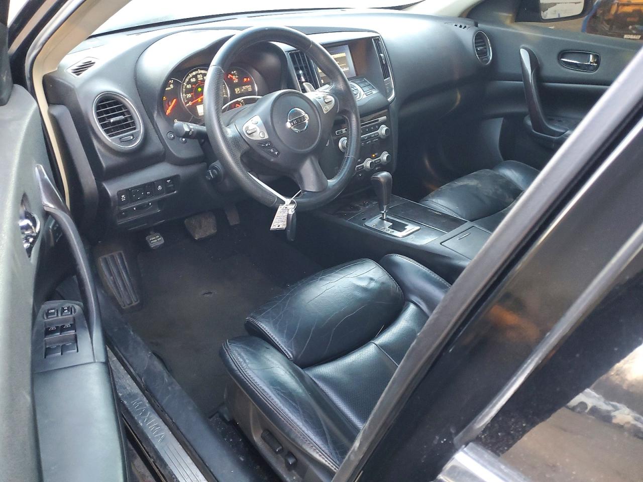 2014 Nissan Maxima Black vin: 1N4AA5AP2EC909038