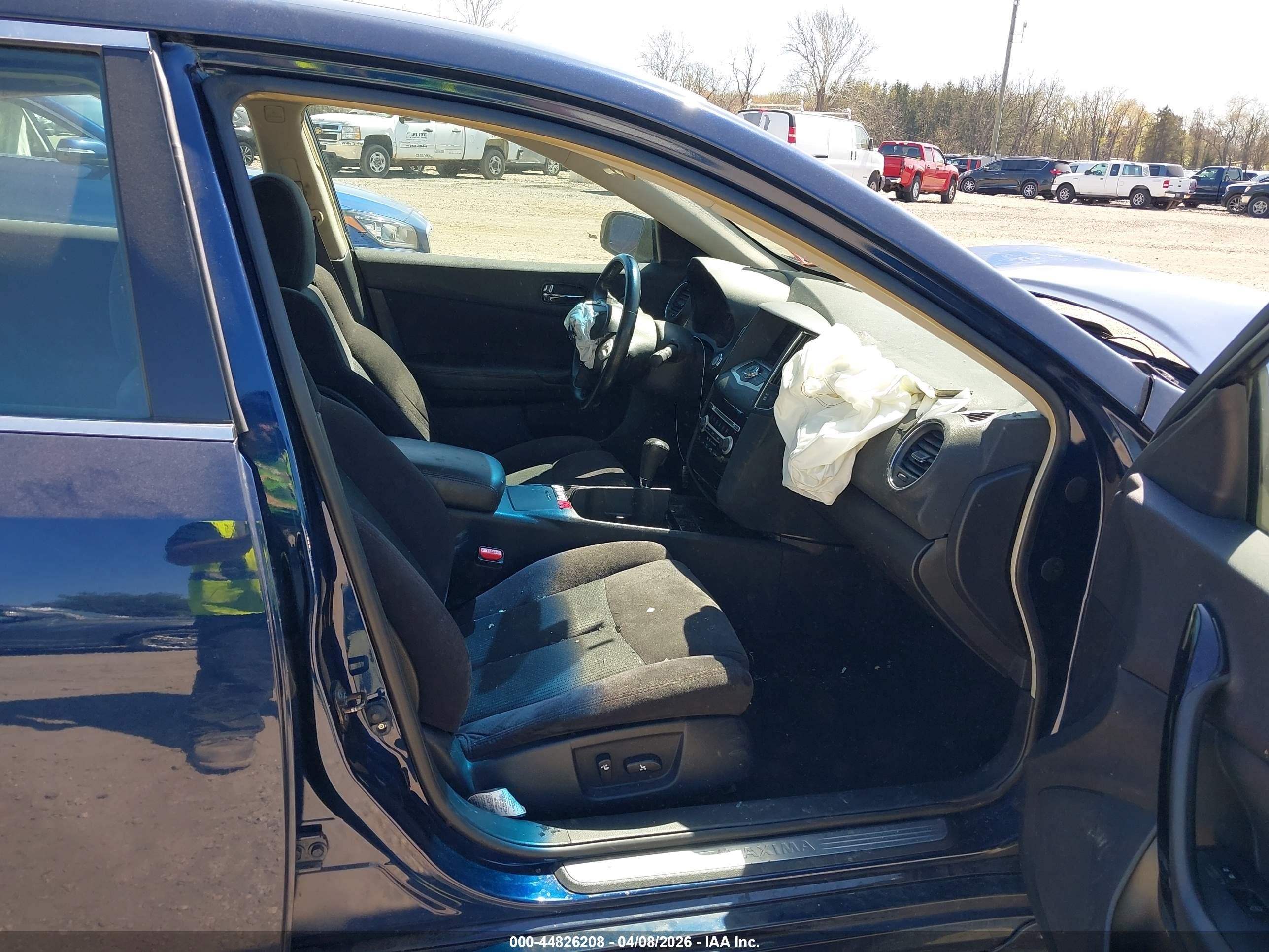 2010 Nissan Maxima 3.5 S Dark Blue vin: 1N4AA5AP3AC805426