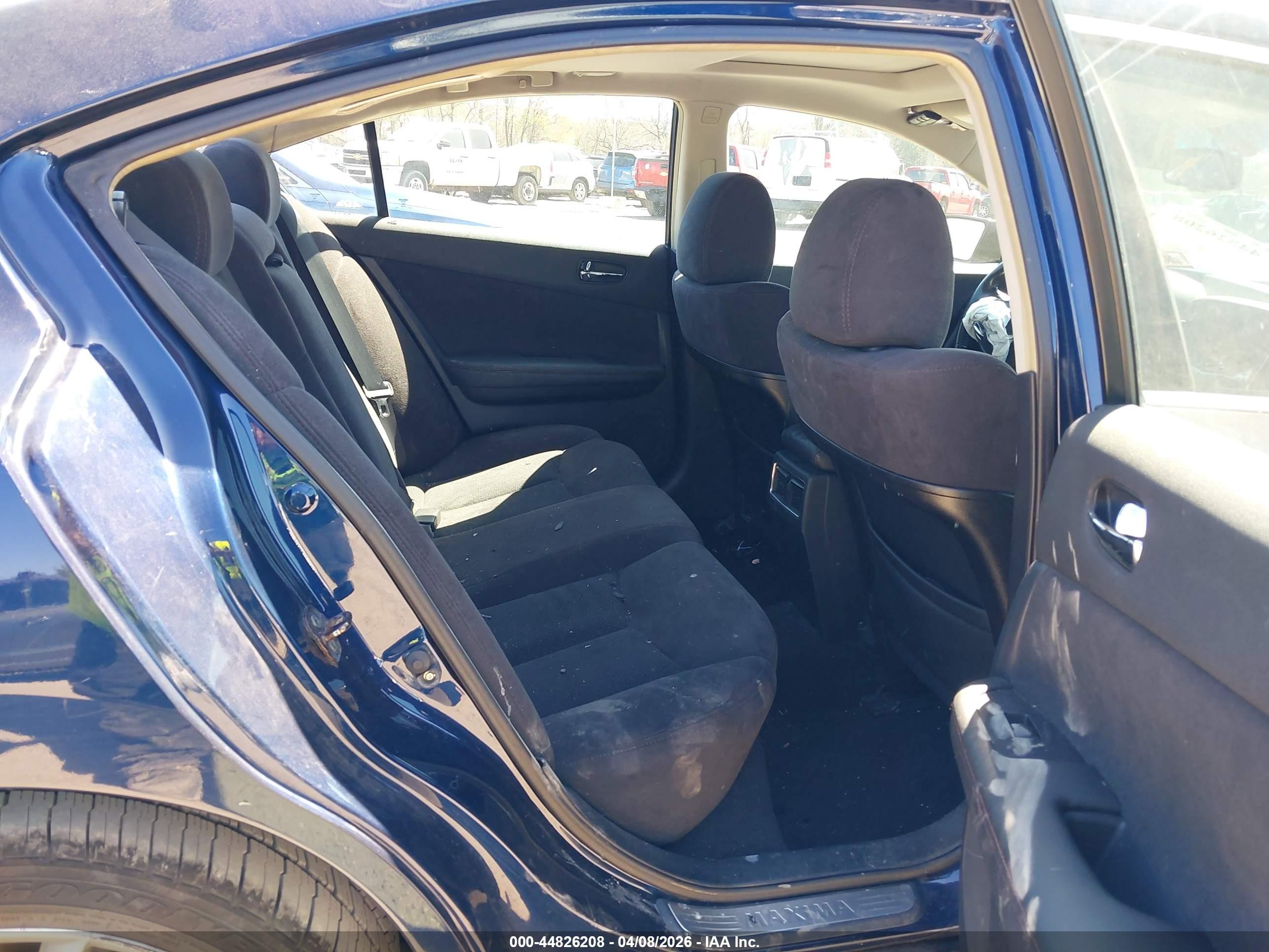 2010 Nissan Maxima 3.5 S Dark Blue vin: 1N4AA5AP3AC805426
