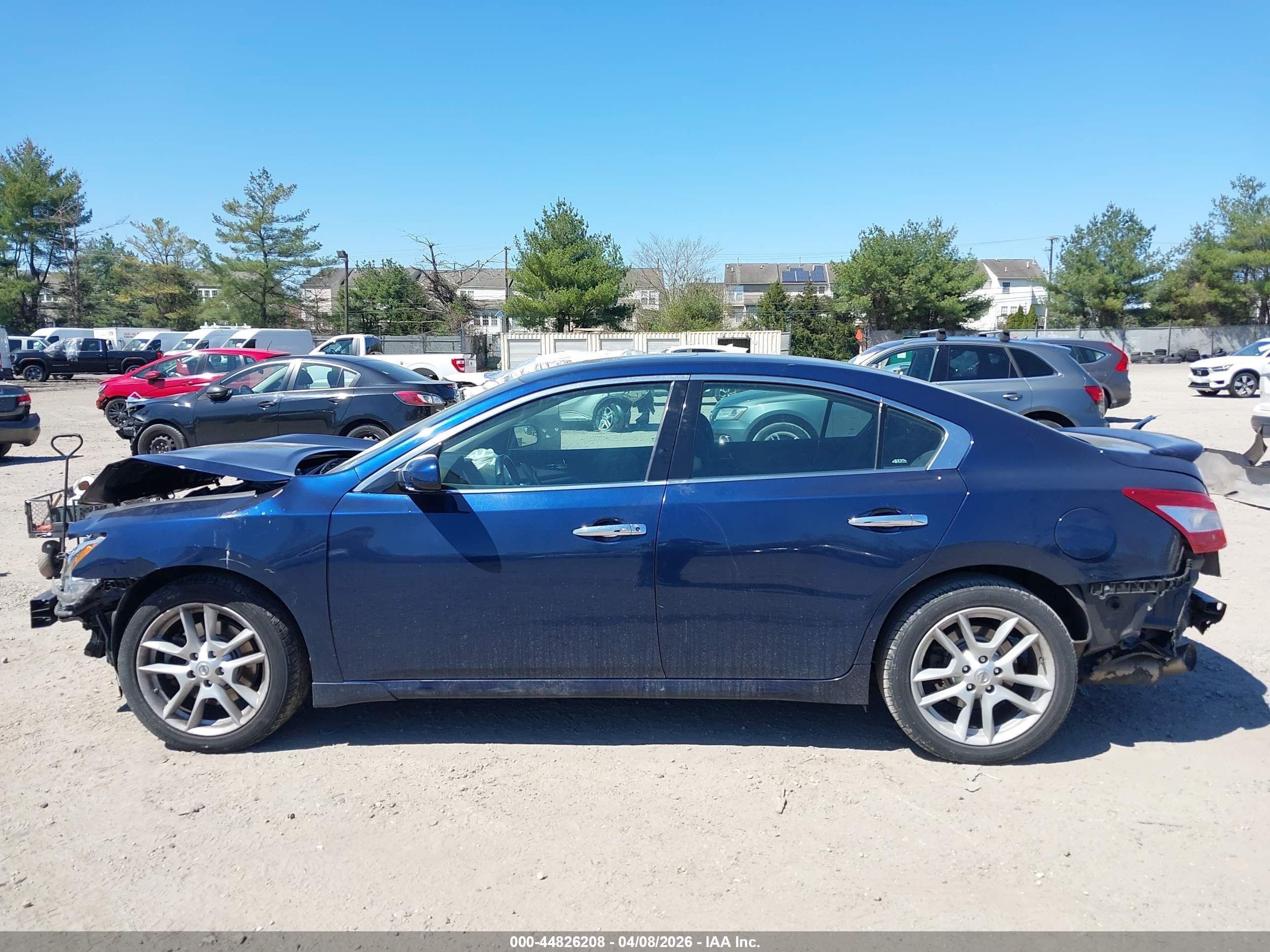 2010 Nissan Maxima 3.5 S Dark Blue vin: 1N4AA5AP3AC805426